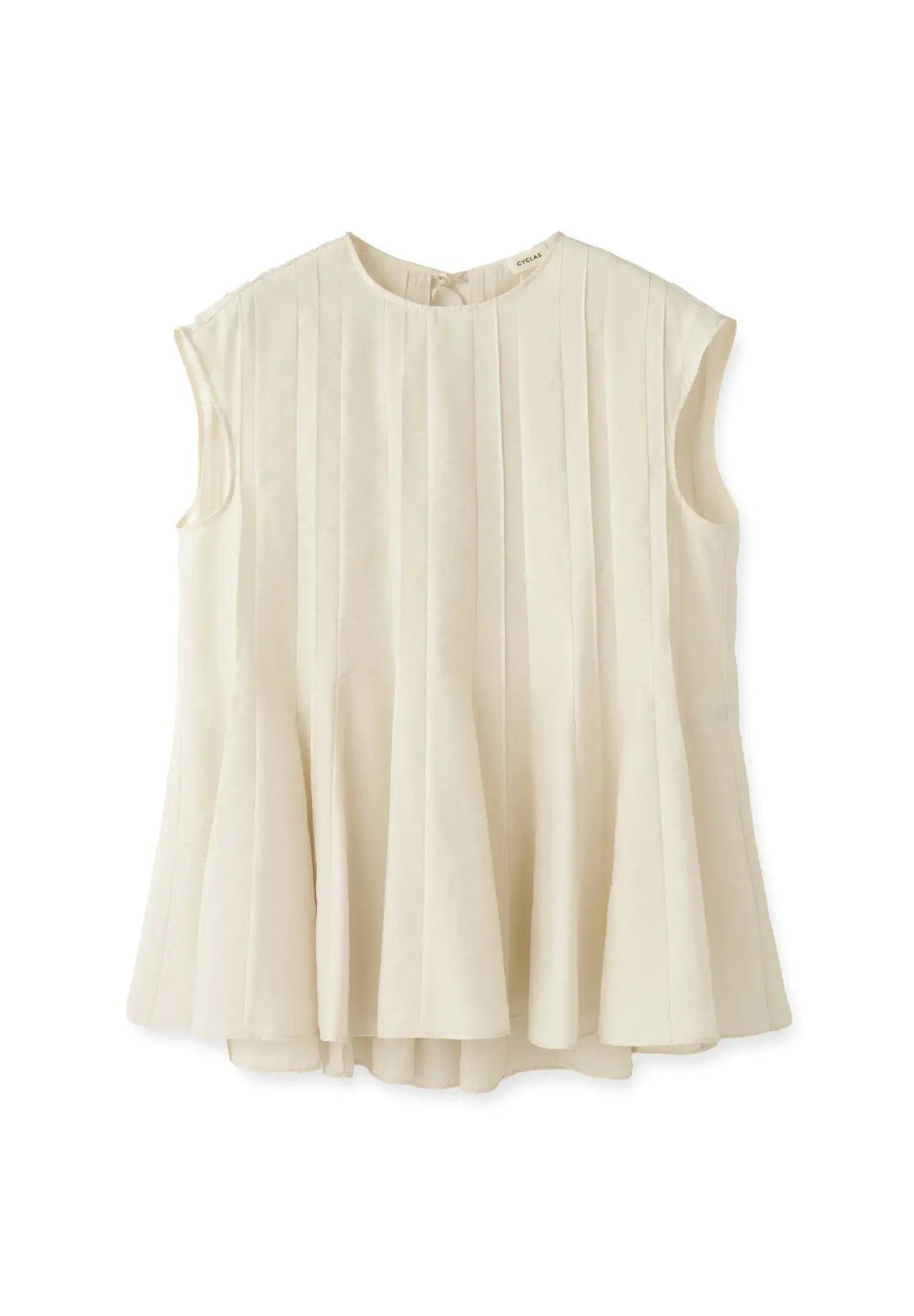 Sheer Peplum Blouse