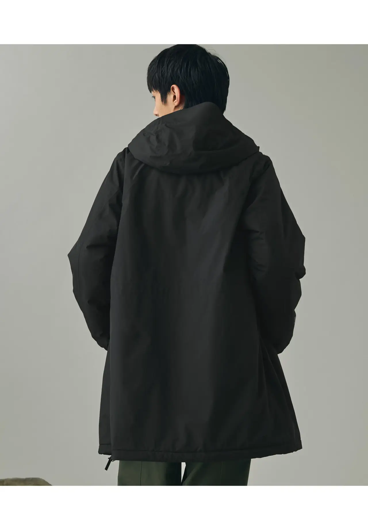 [RainPack Warm] Breathable Waterproof Rainpack Warm Long Jacket