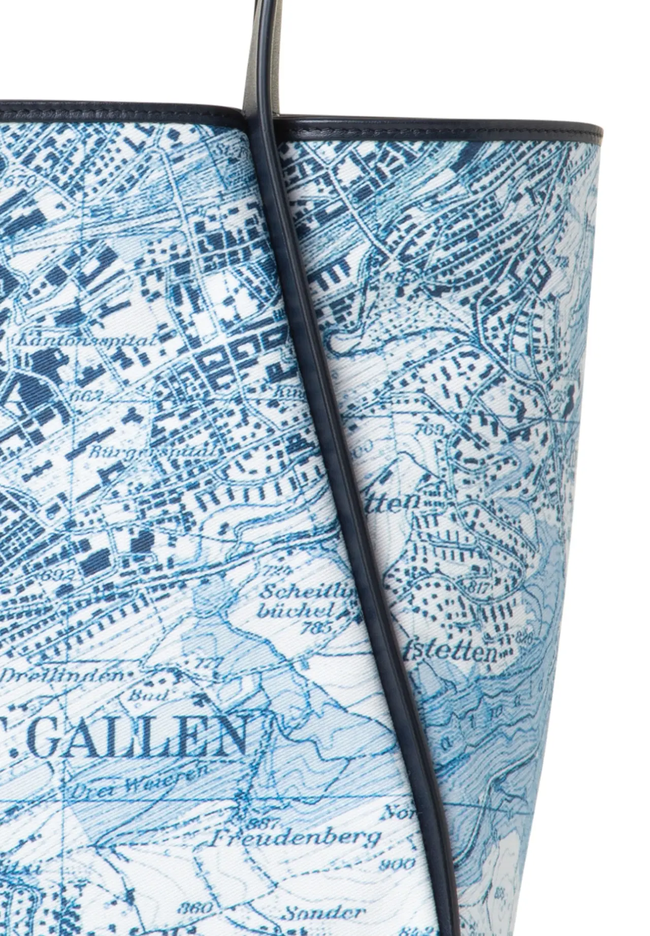 Alex Small Bag St. Gallen Map Print