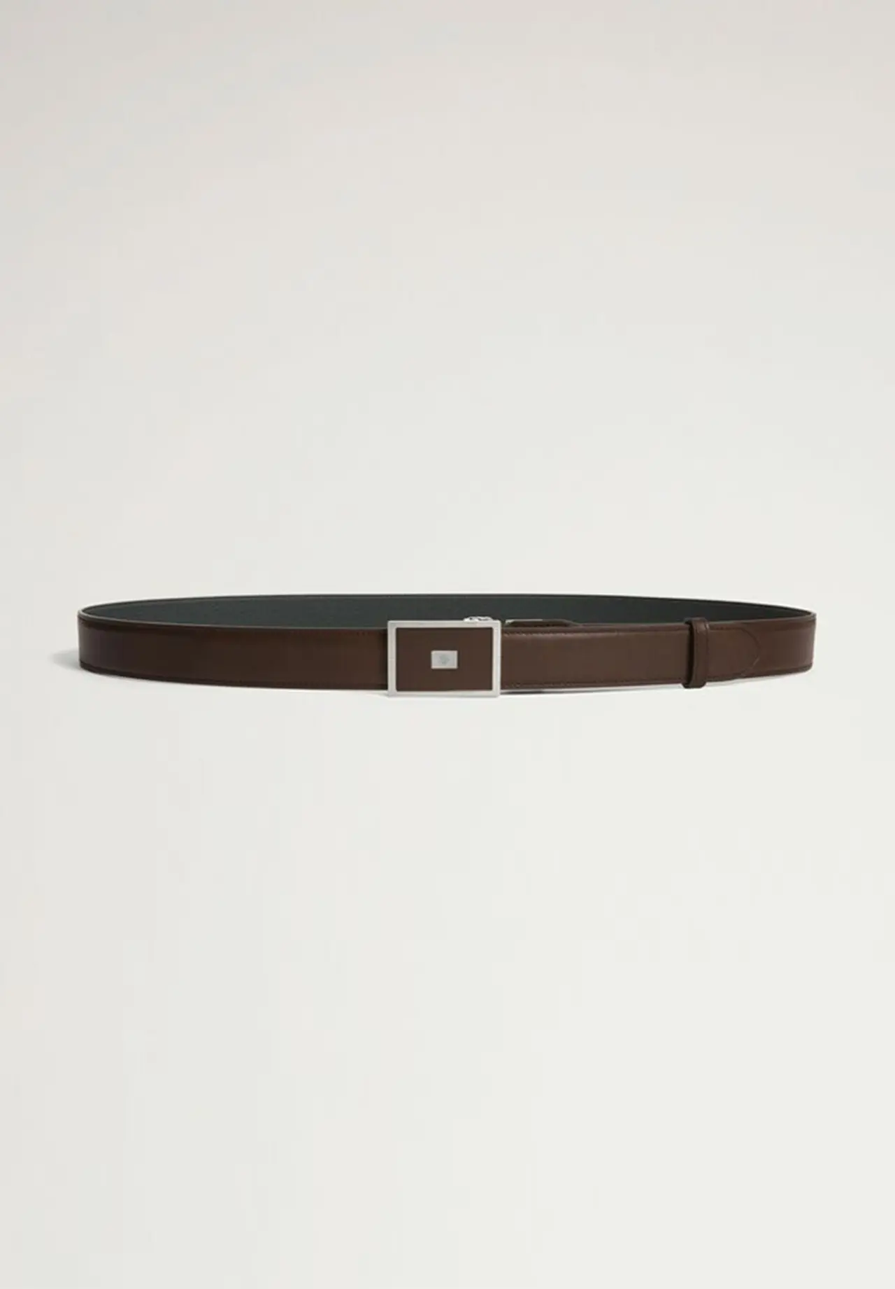 32MM AUTOMATIC LEAD BUCKLE SMOOTH LEATHER BELT, R