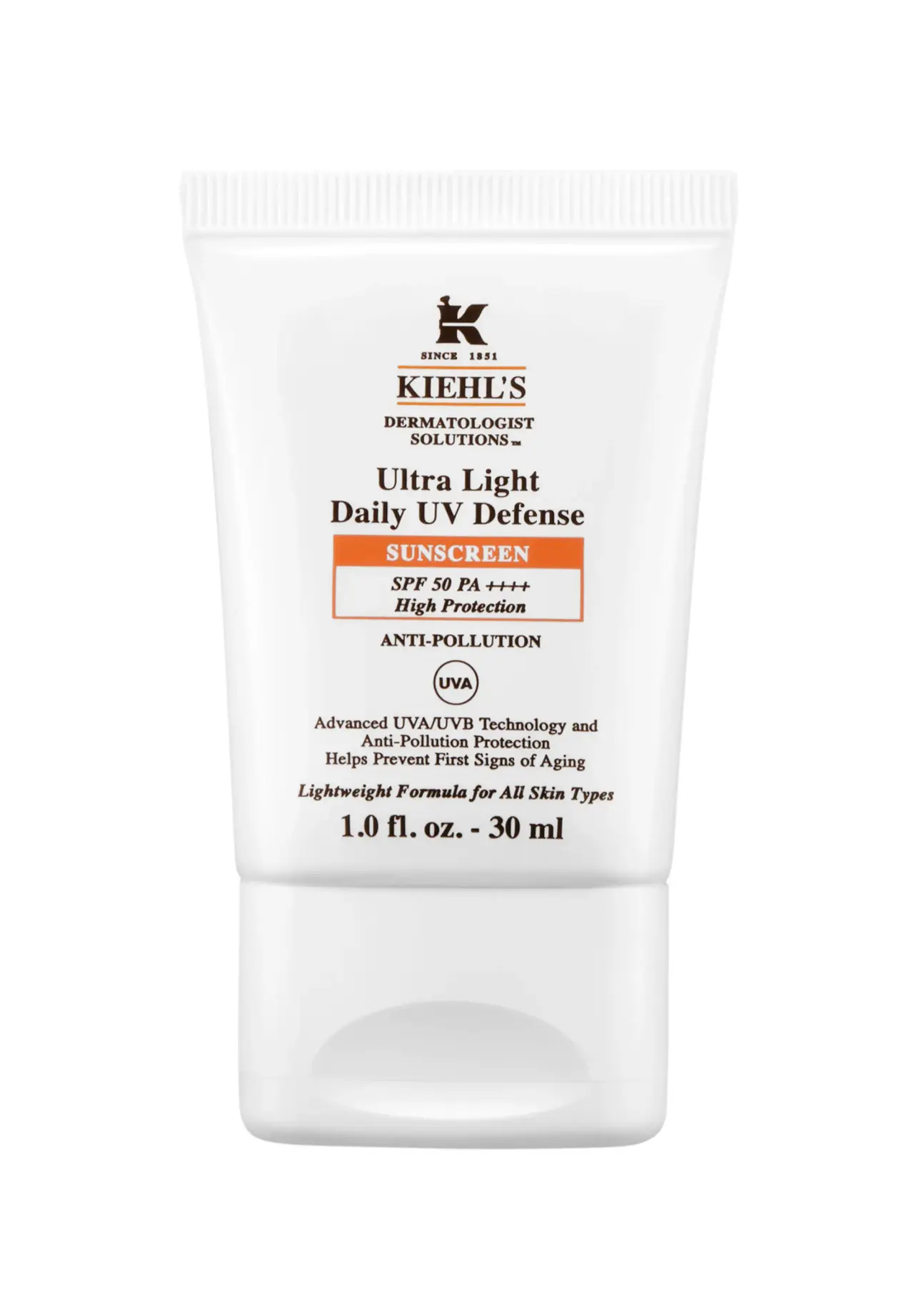 科颜氏清爽防晒隔离乳 SPF50 PA++++ 30ml