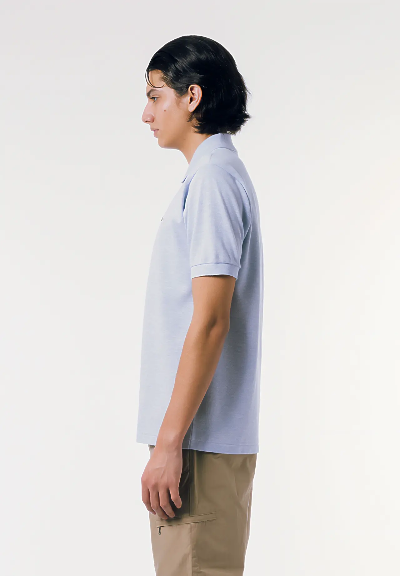 『L1264』Classic Short-Sleeved Polo Shirt (Heathered Yarn)