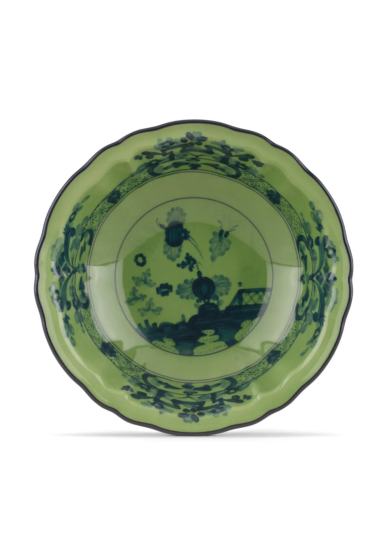 Fruit Saucer 15cm Oriente Italiano Malachite