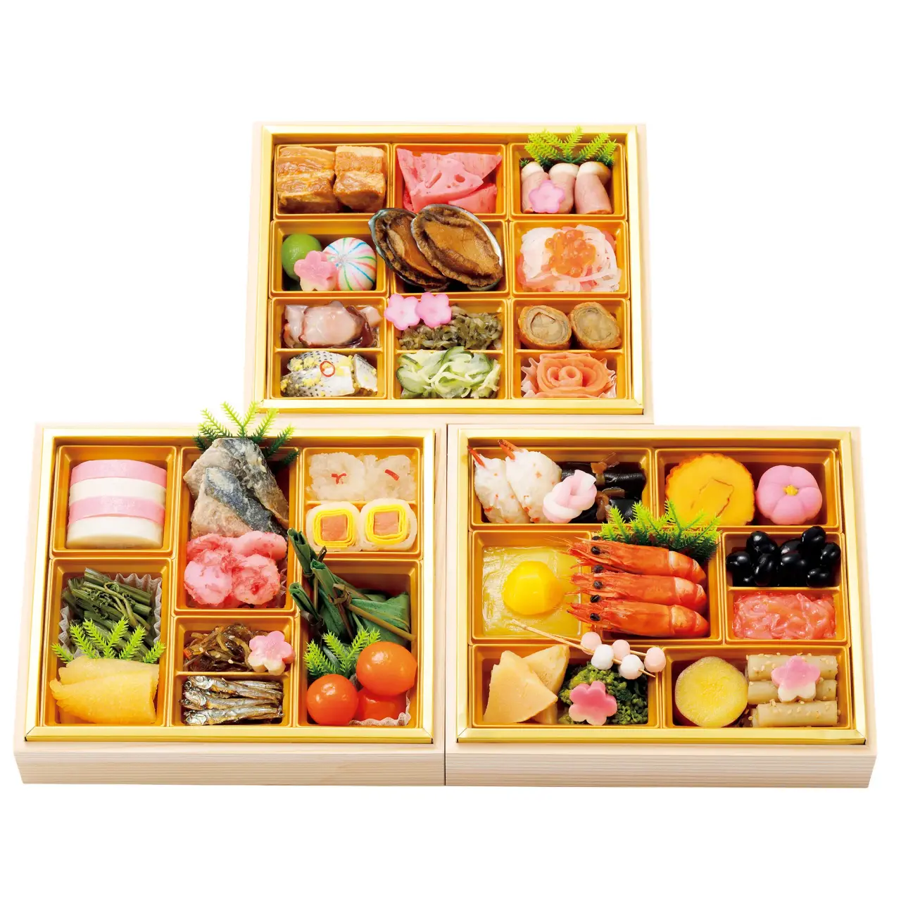 Ryotei Osechi Three-tier