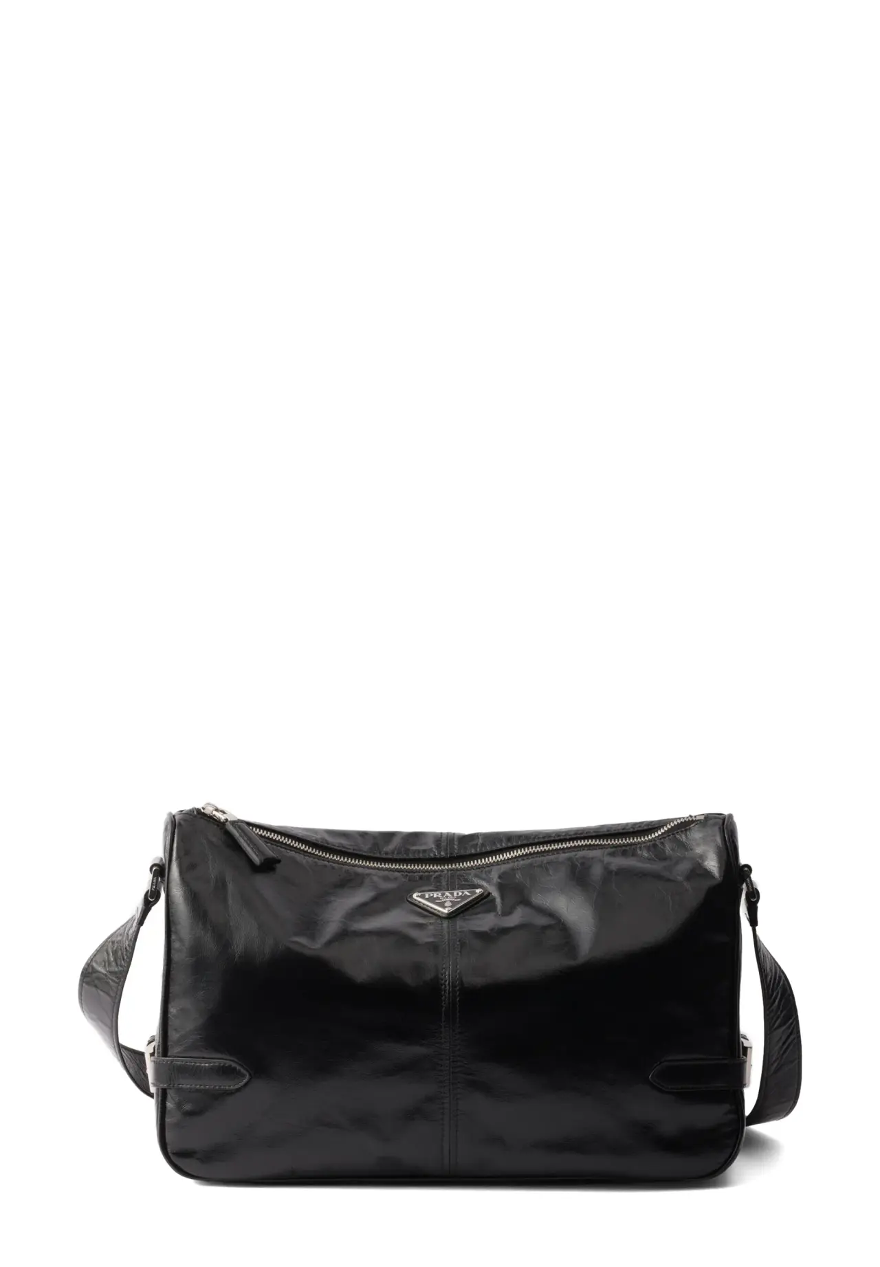 Soft Lux Leather Shoulder Bag | Matsuya Ginza