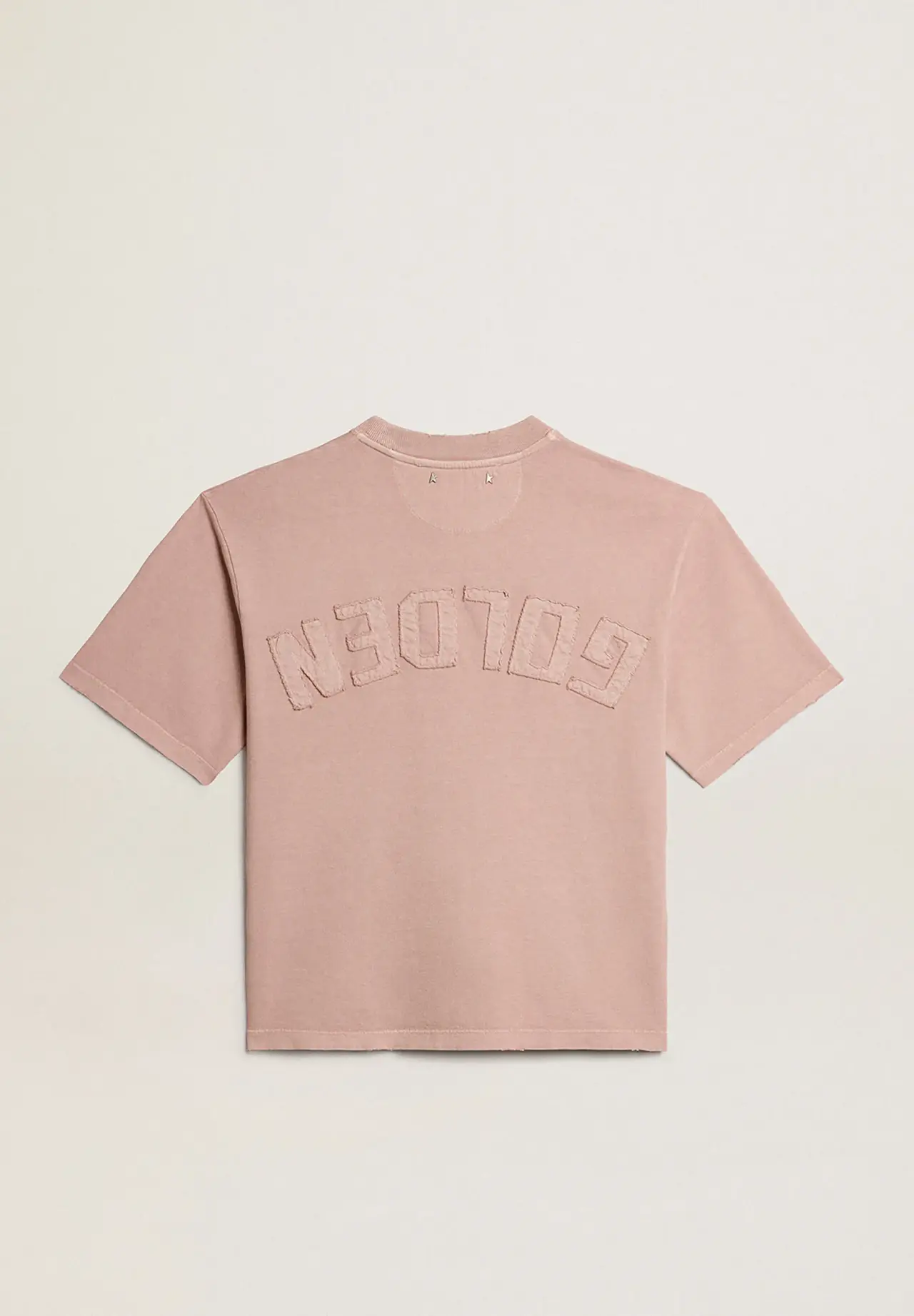 Tシャツ（パウダーピンク） バックに逆さまのロゴ - Jersey Capsule
