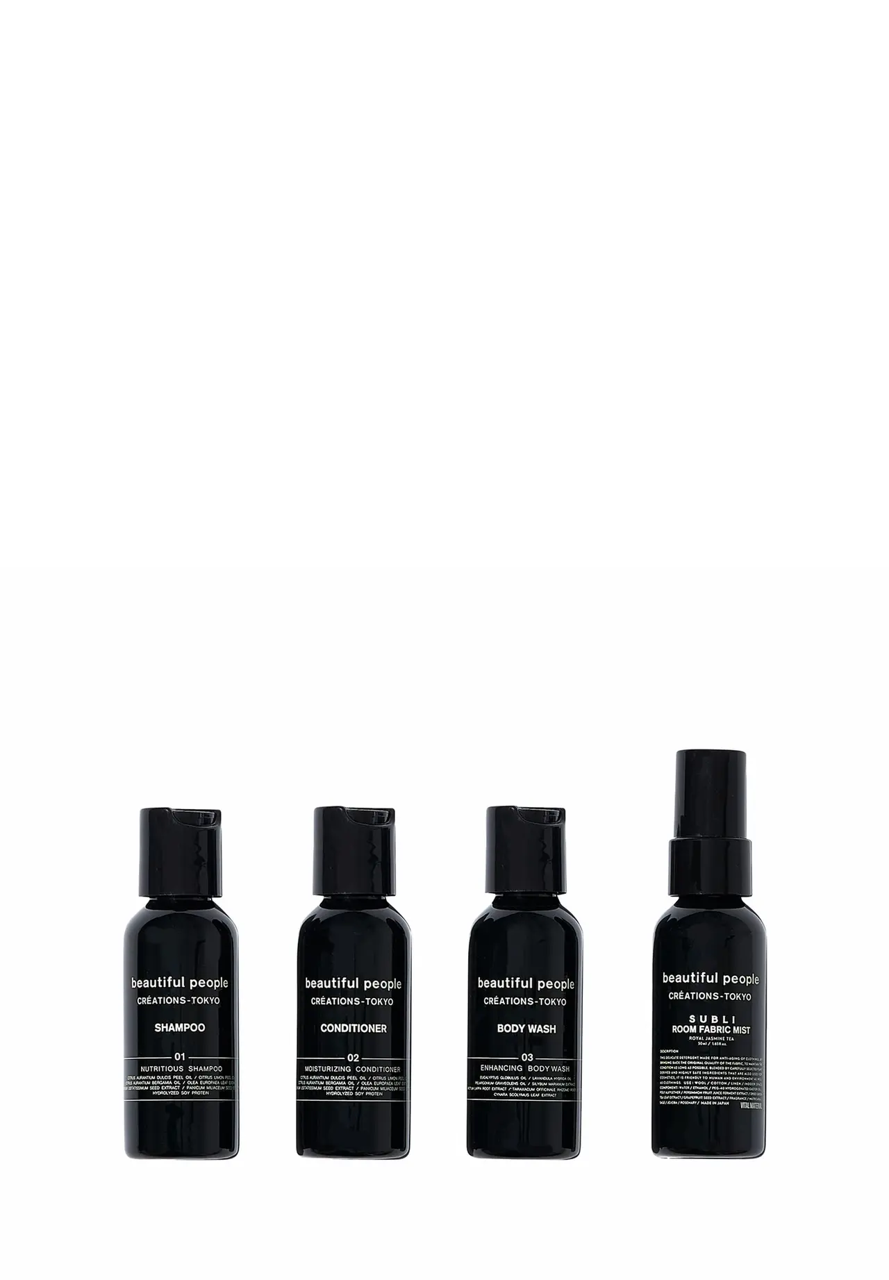 VITAL MATERIAL × beautiful people Travel Set