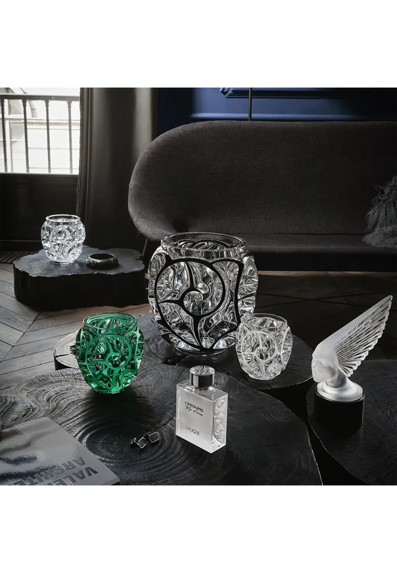 Tourbillon Vase PM Clear