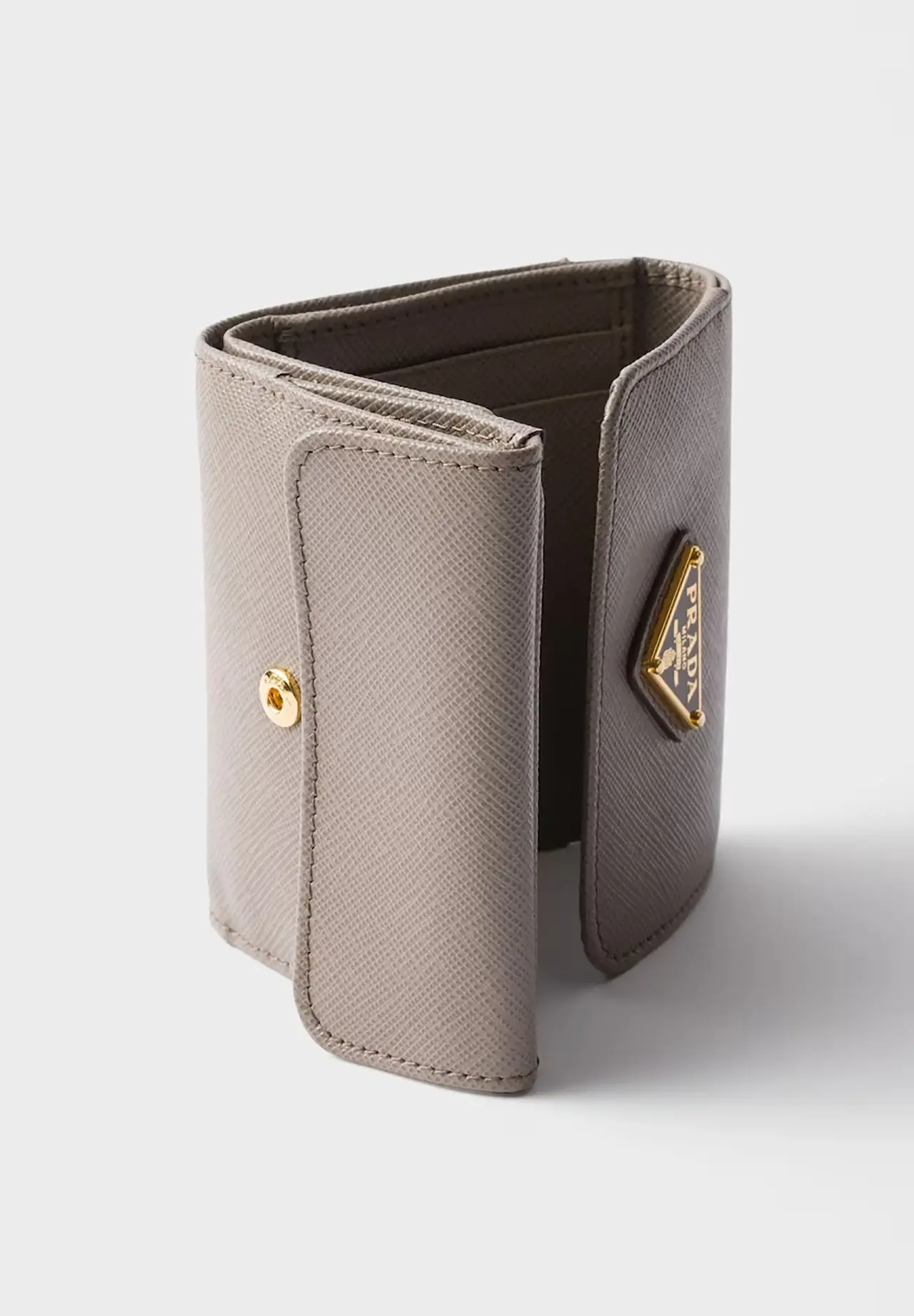 Saffiano Triangle Wallet