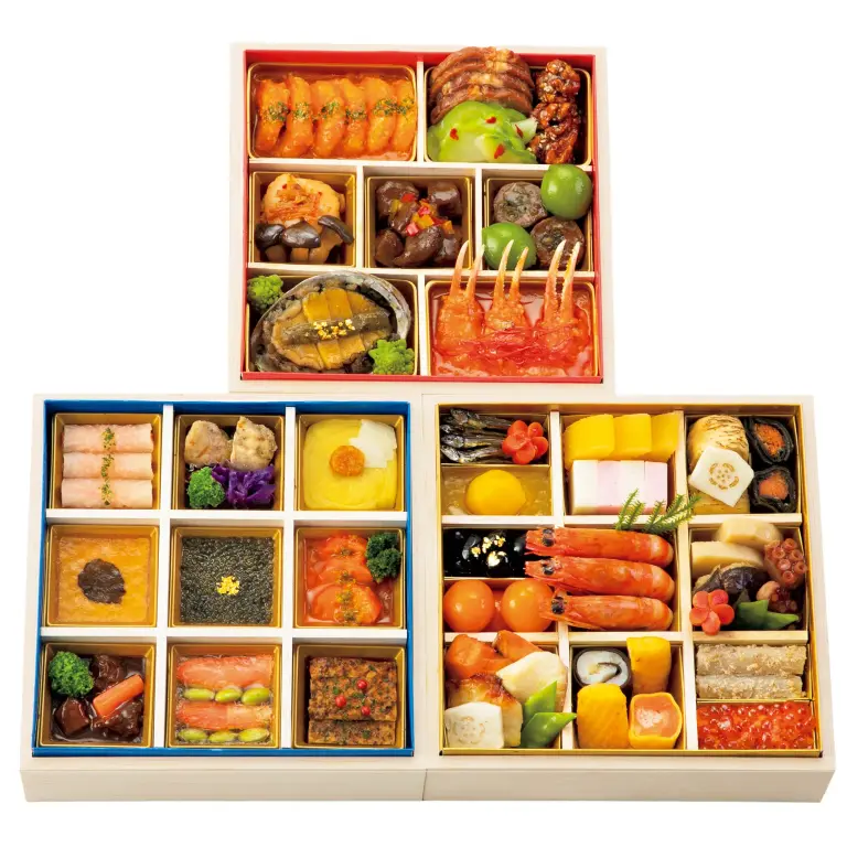Japanese-Western-Chinese Three-tier Box