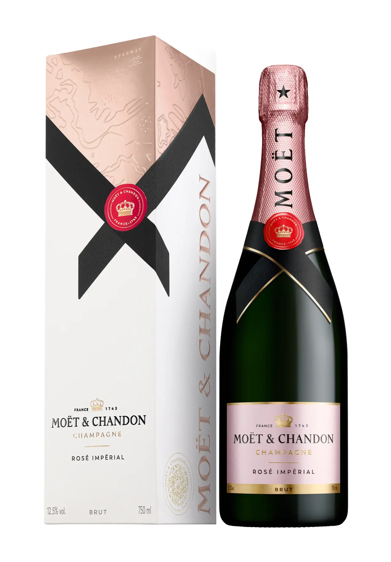 Moët & Chandon Rosé Impérial Gift Box 750ml