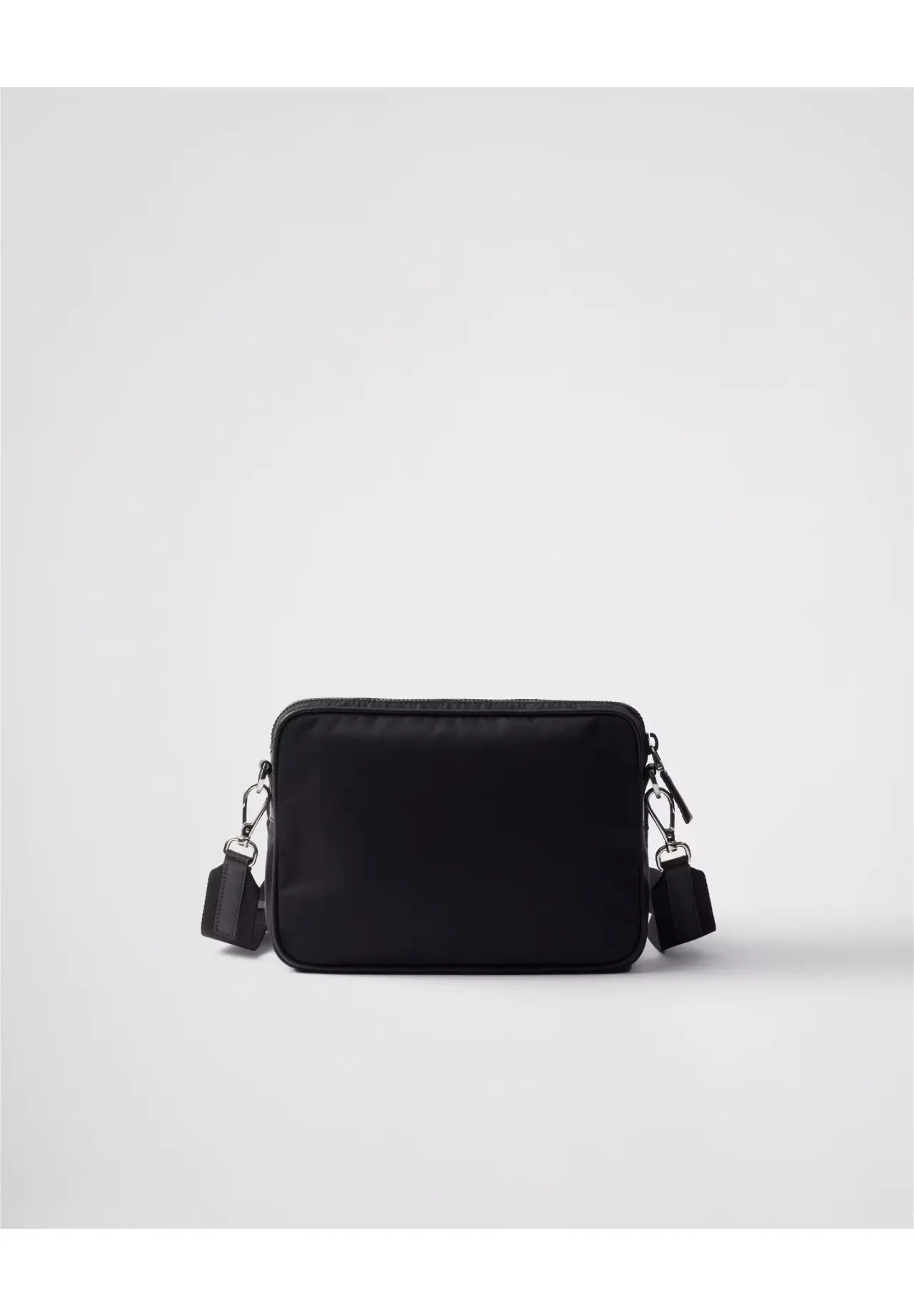 Re-Nylon xサフィアーノレザー ショルダーバッグ