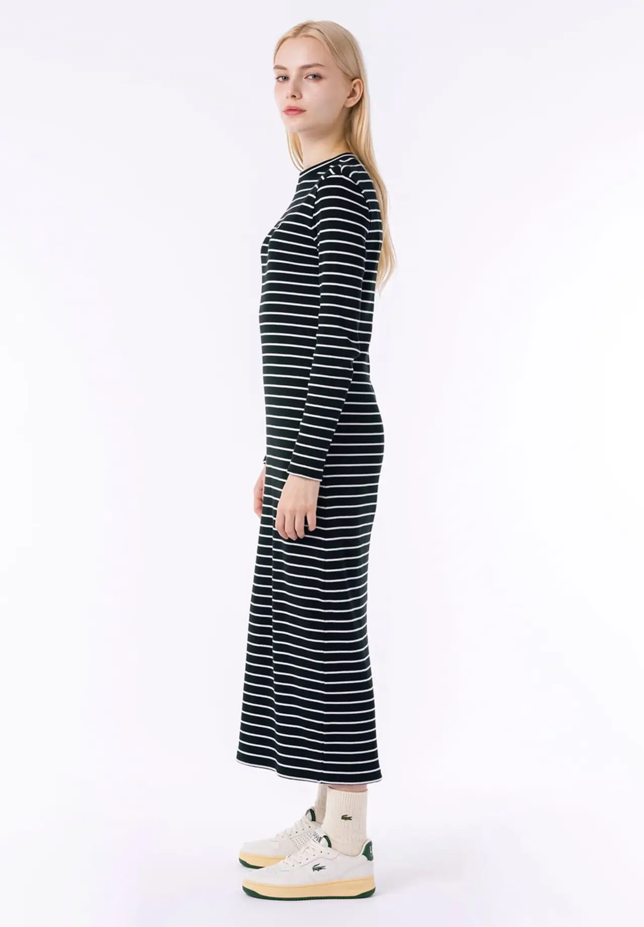 Women's Cotton Rib Knit Dress