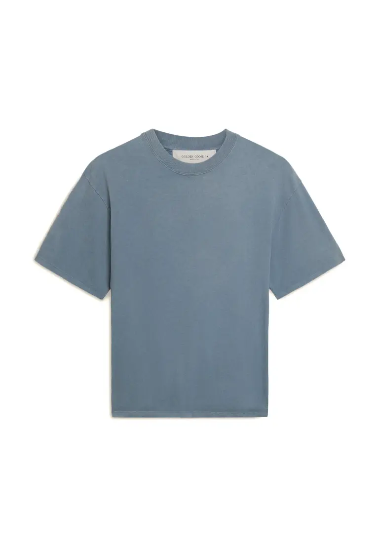 T-Shirt (Baby Blue) with Reverse Logo on Back - Jersey Capsule