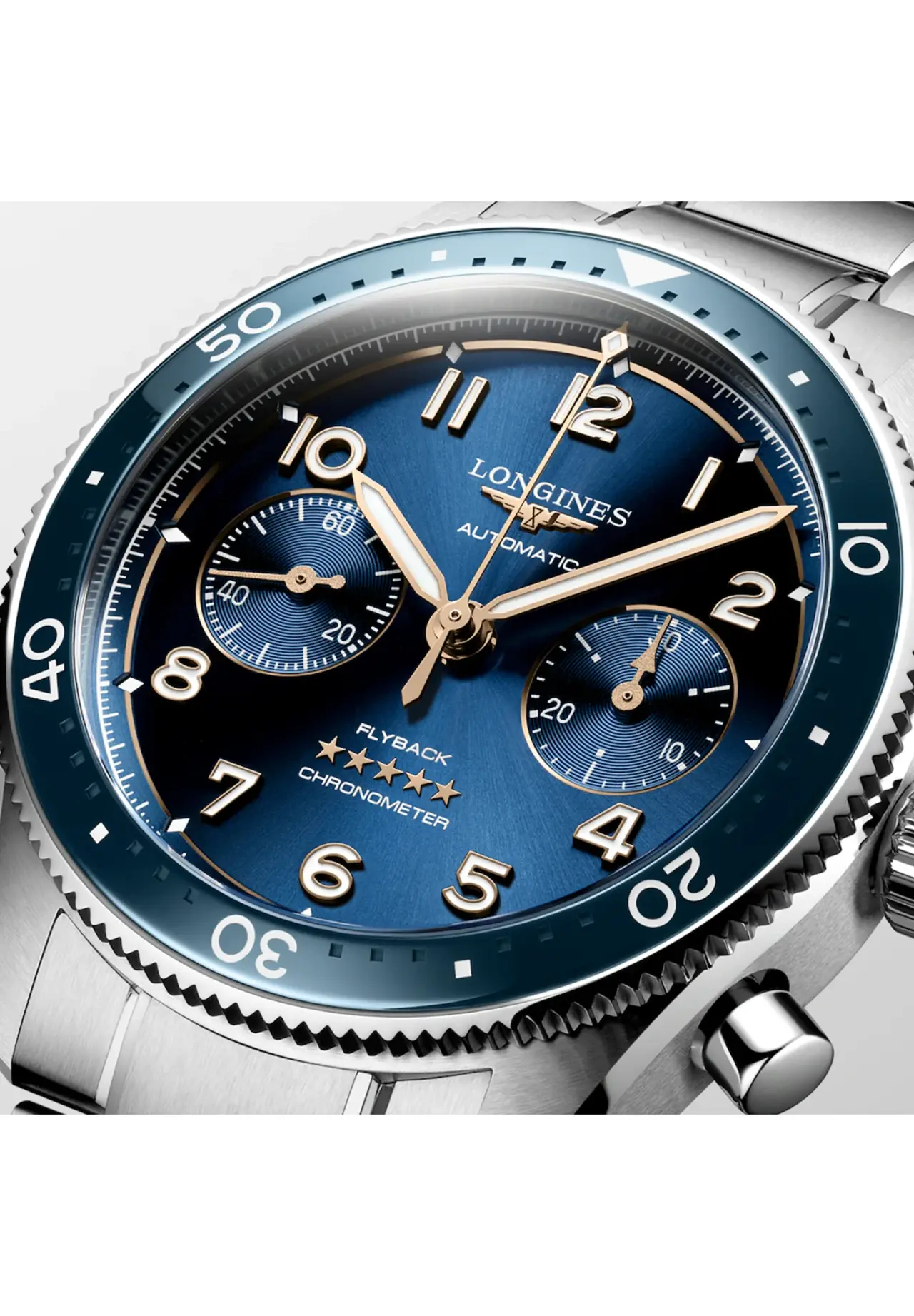 浪琴 先行者系列 飞返计时腕表（Flyback）42mm