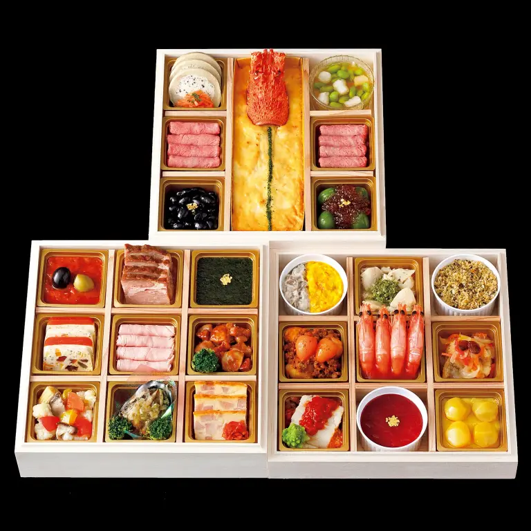西式年夜饭三层重箱