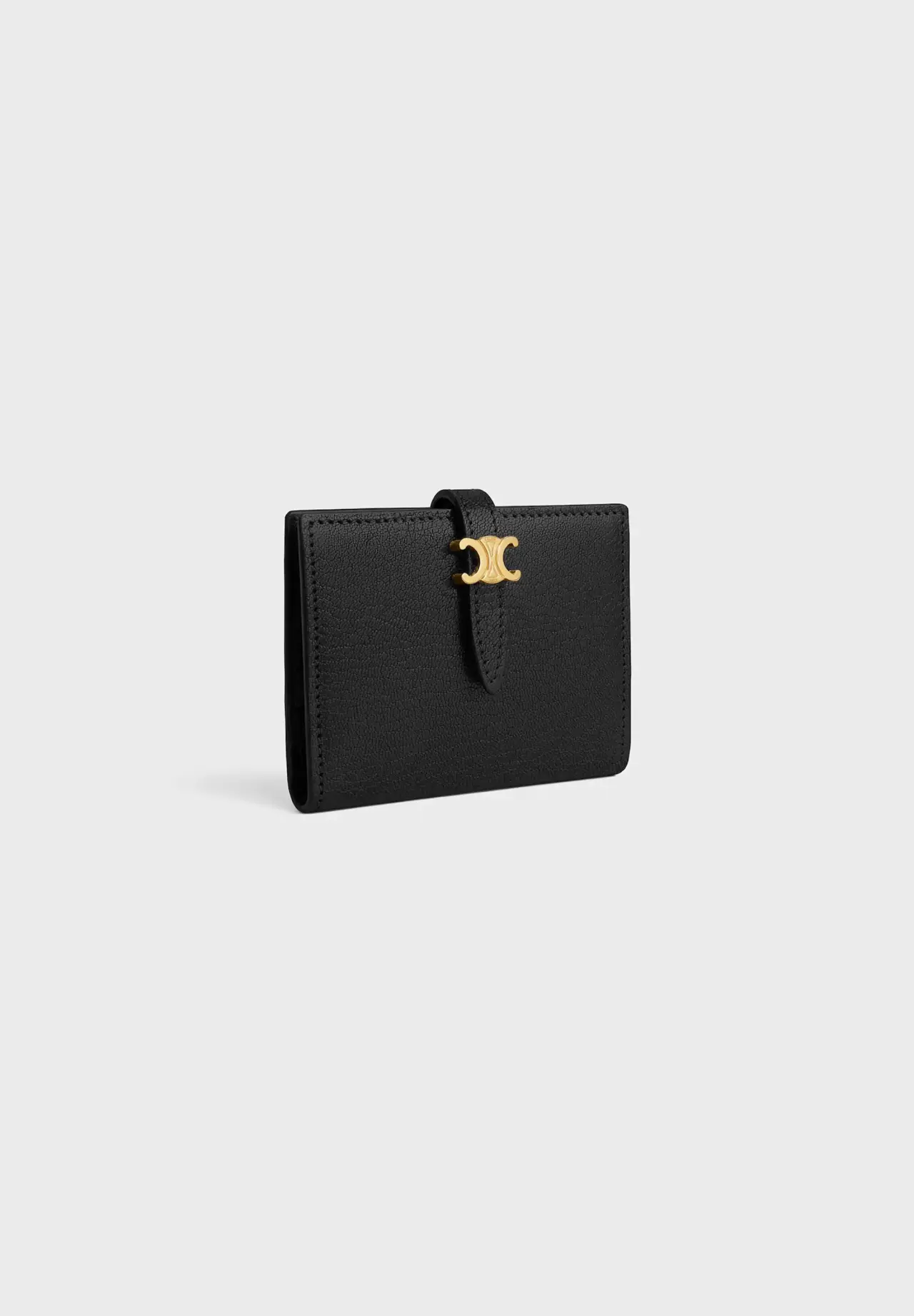 Triomphe Ponté Bifold Card Holder / Goatskin