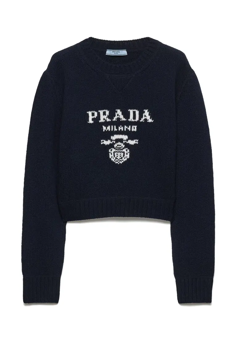 Wool and Cashmere Crewneck Sweater