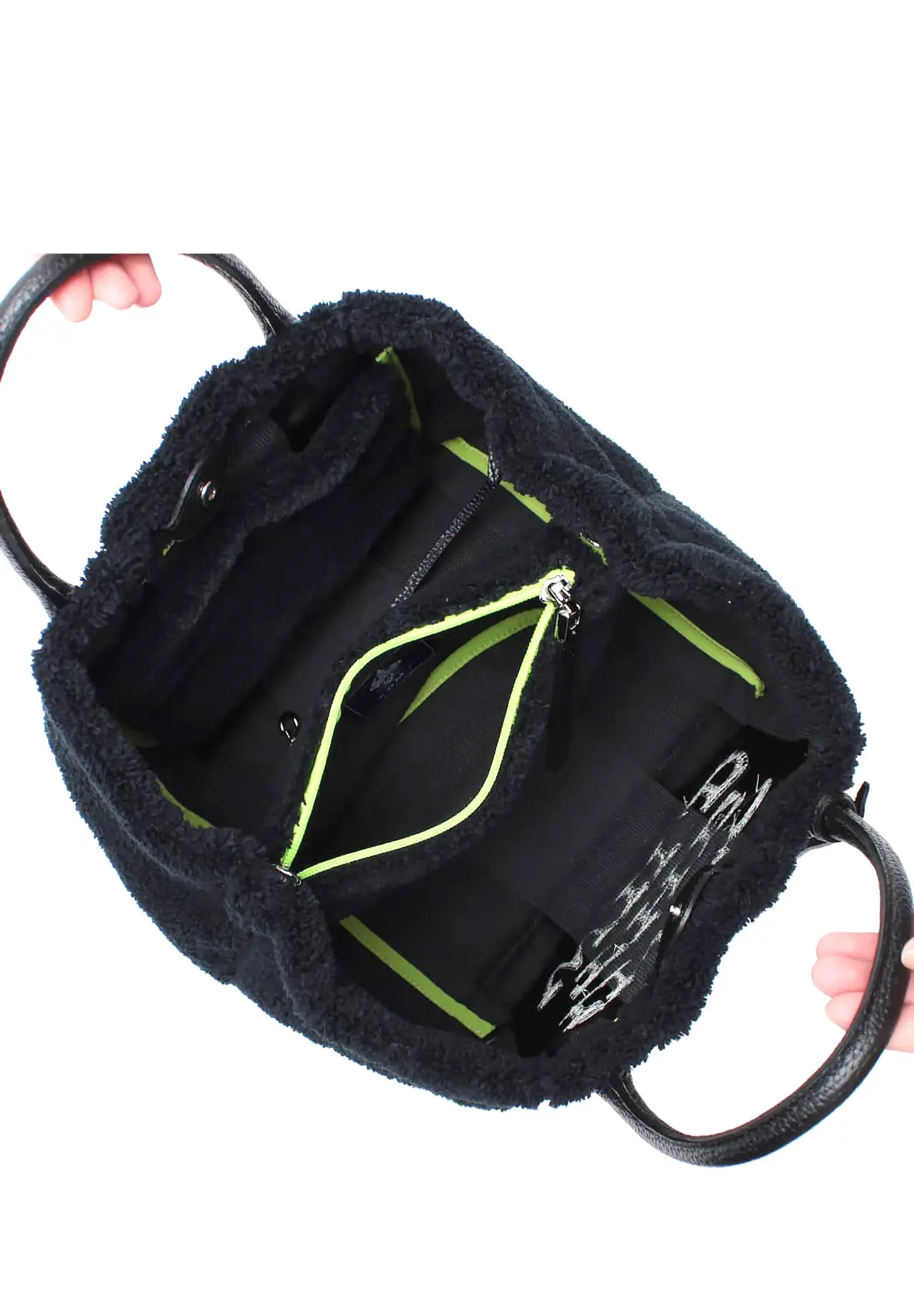Oscar / Cord Embroidered Cube Tote 25cm (with D-Ring)