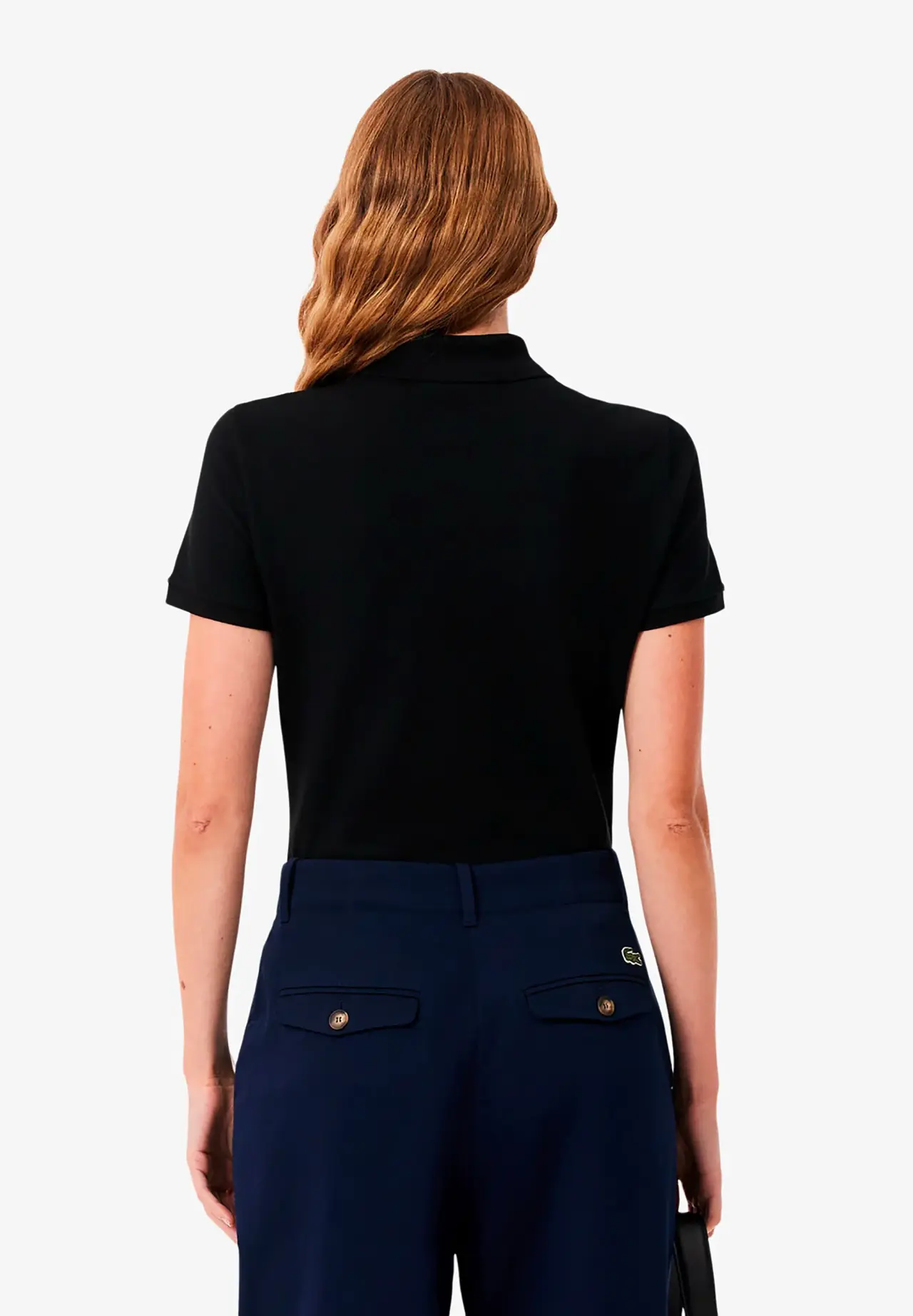 Slim Fit Stretch Cotton Piqué Polo Shirt (Short Sleeve)
