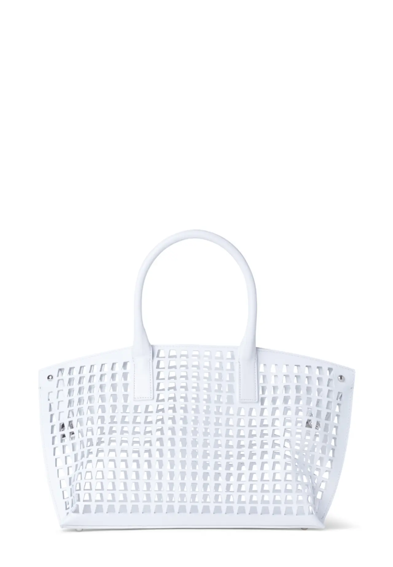 Ai Mini Messenger Bag Trapezoid Laser Cut | Matsuya Ginza