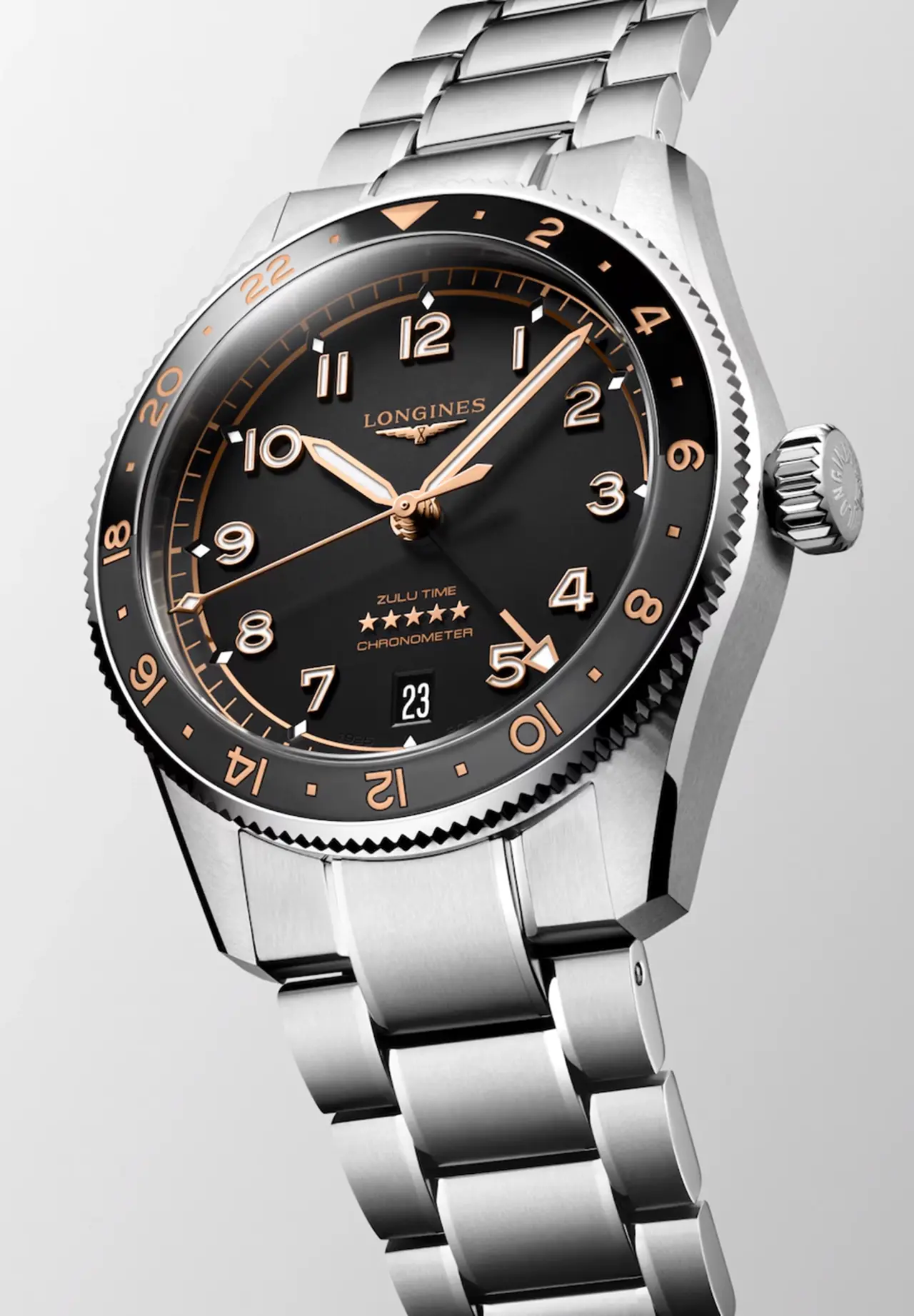 ロンジン スピリット ズールー タイム 39mm
