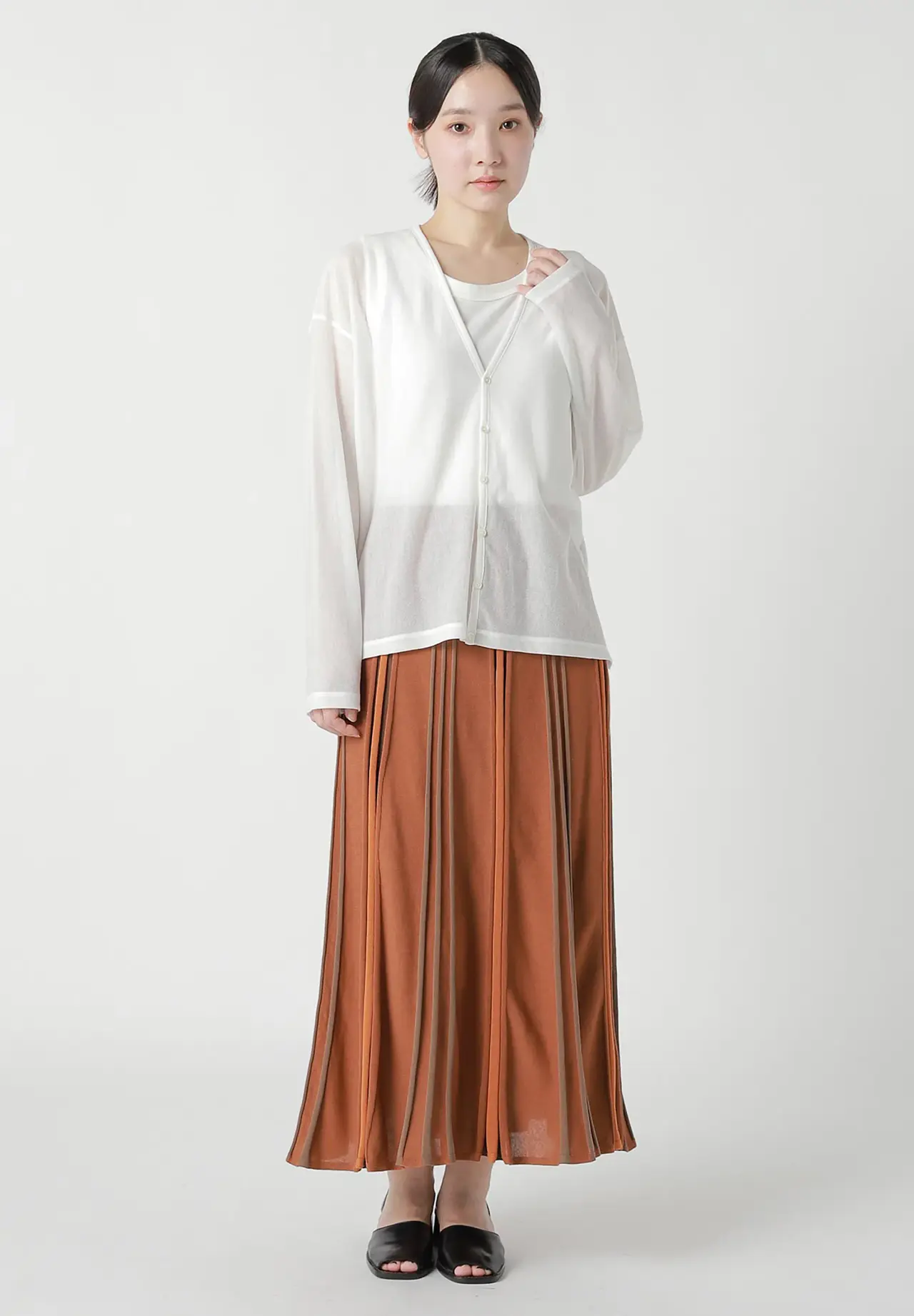PLEATED KNIT