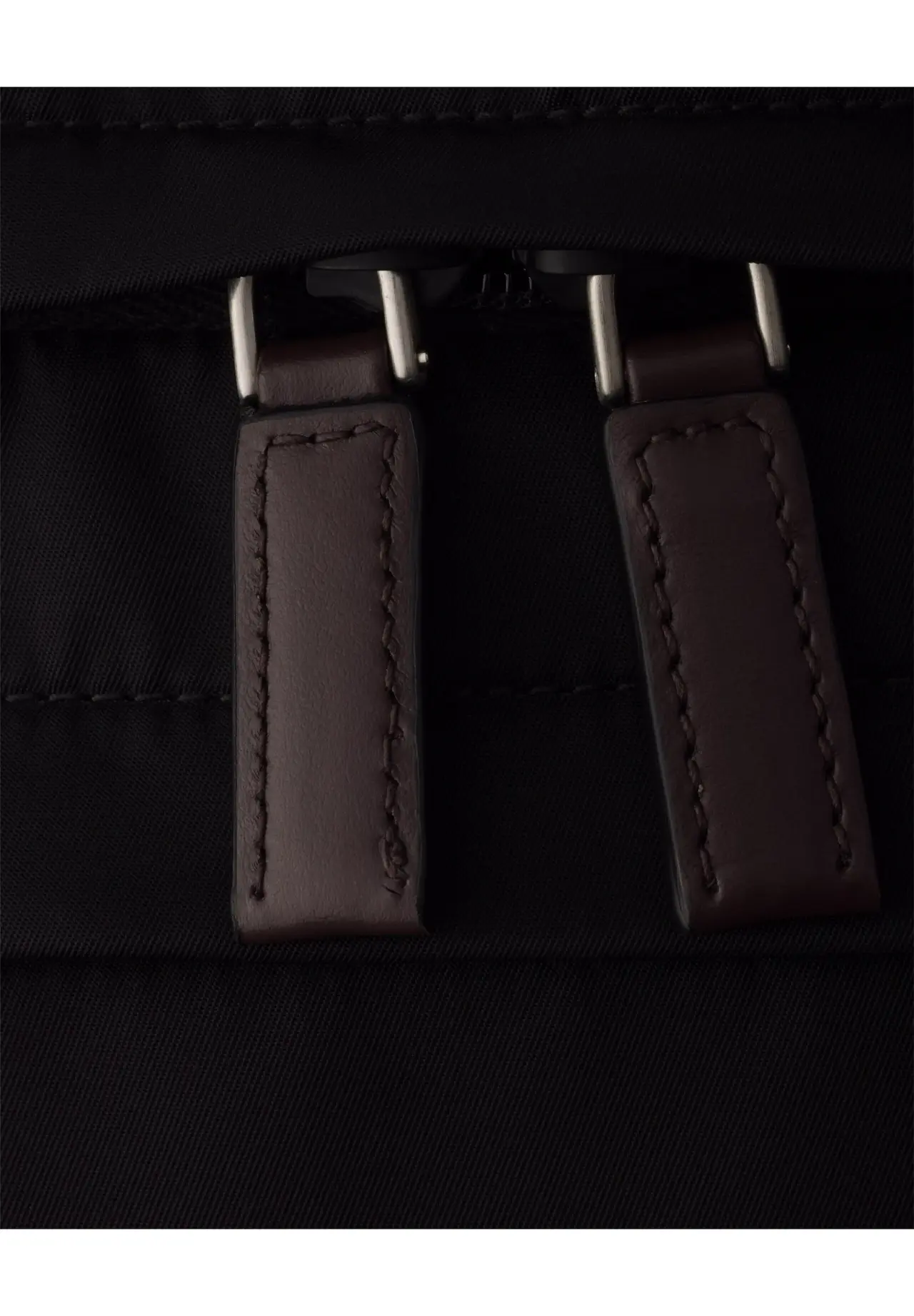 Prada Speedlock Re-Nylon × 皮革双肩背包