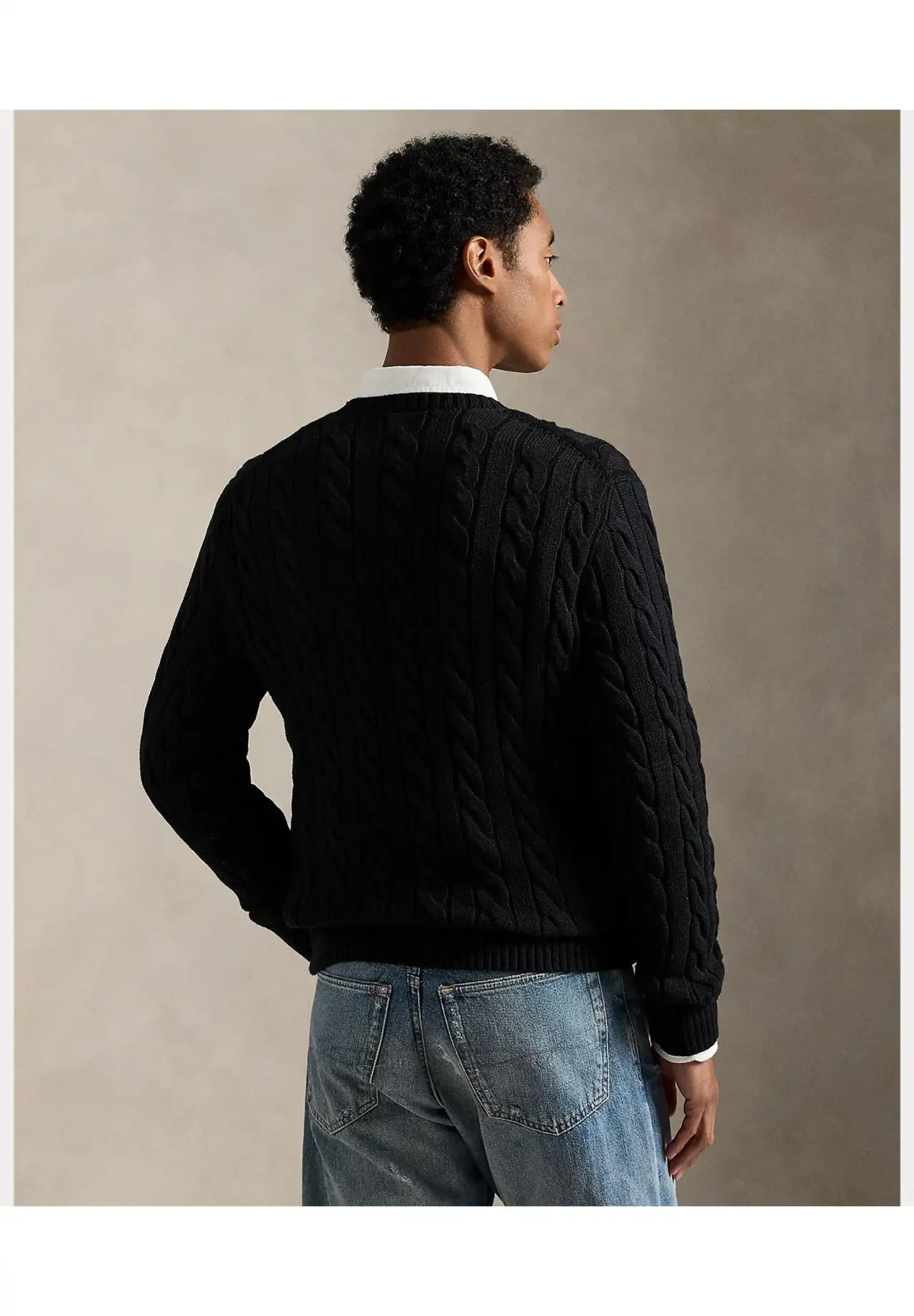 POLO RALPH LAUREN ケーブルニット コットン セーター