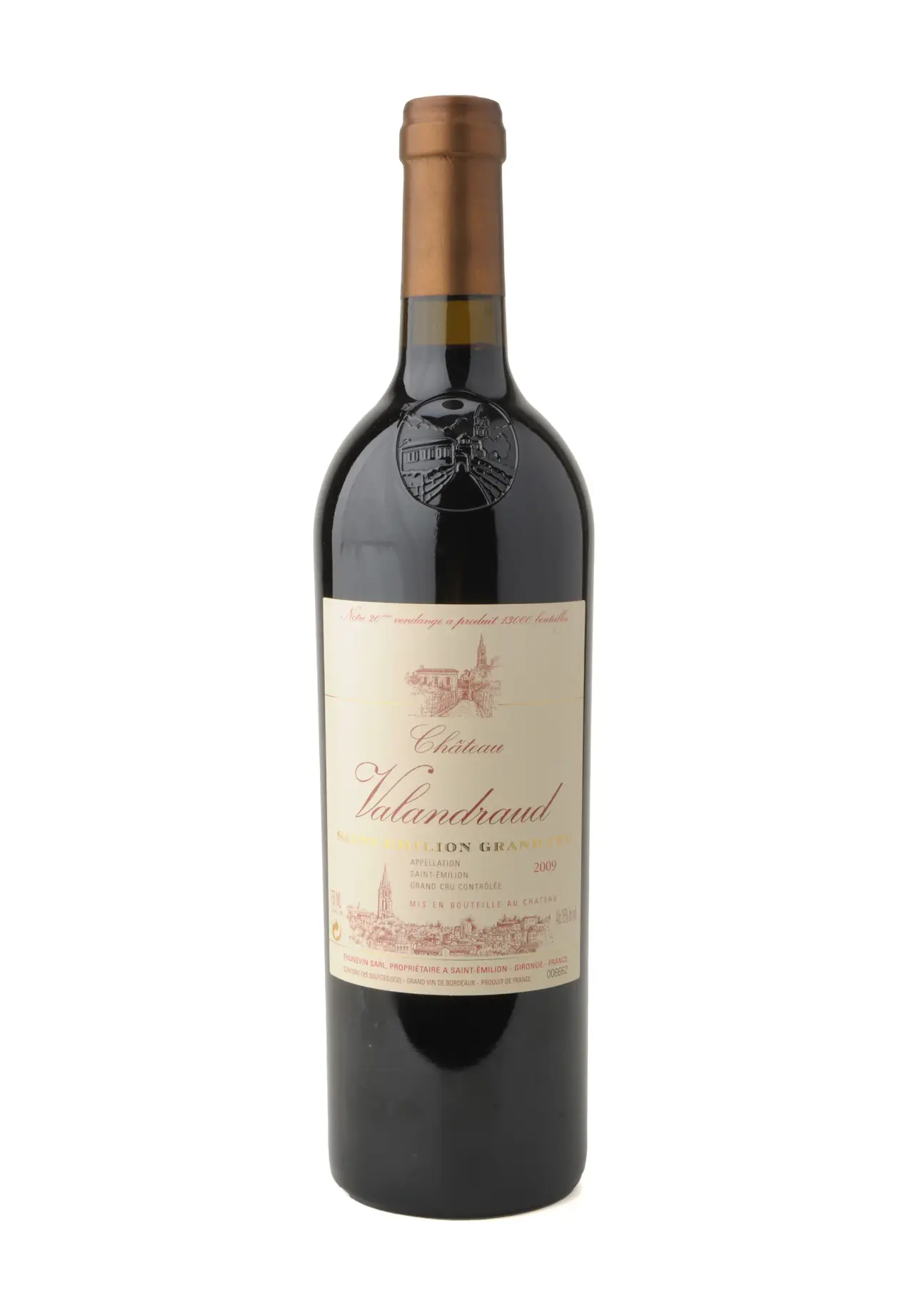 CHÂTEAU VALANDRAUD 2009（瓦朗德罗酒庄）750ml