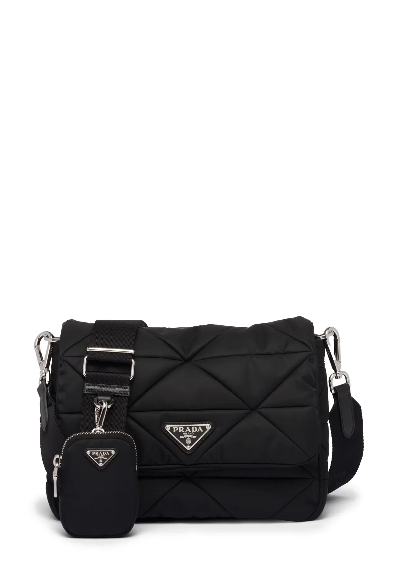 Padded Re-Nylon shoulder bag 1BD290 RDJN F0002 V B9O