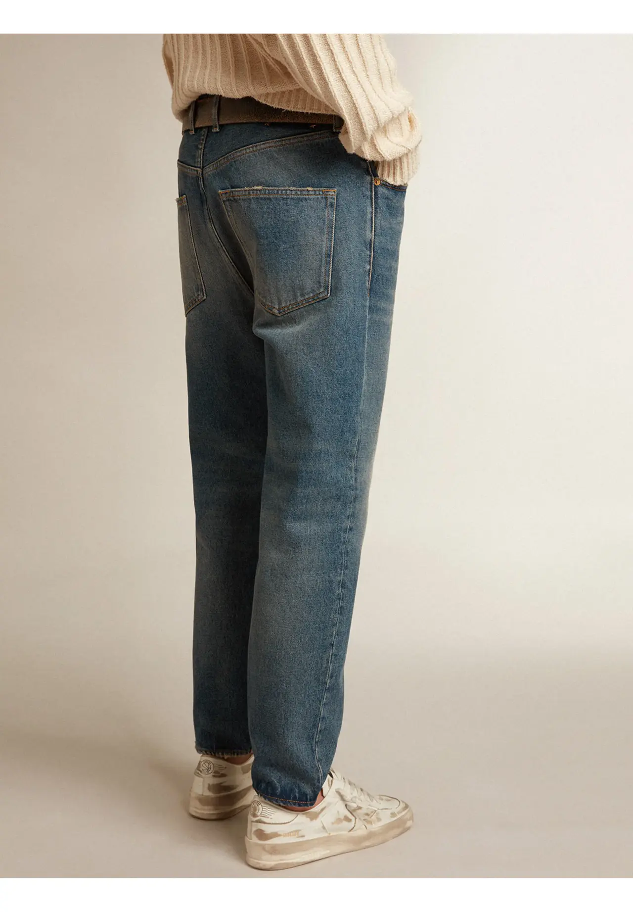 Men's Slim-Fit Jeans in Medium Wash