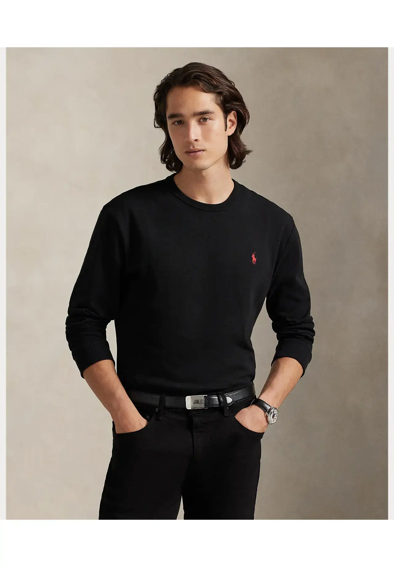 POLO RALPH LAUREN クラシック フィット ヘビーウェイト ジャージー T