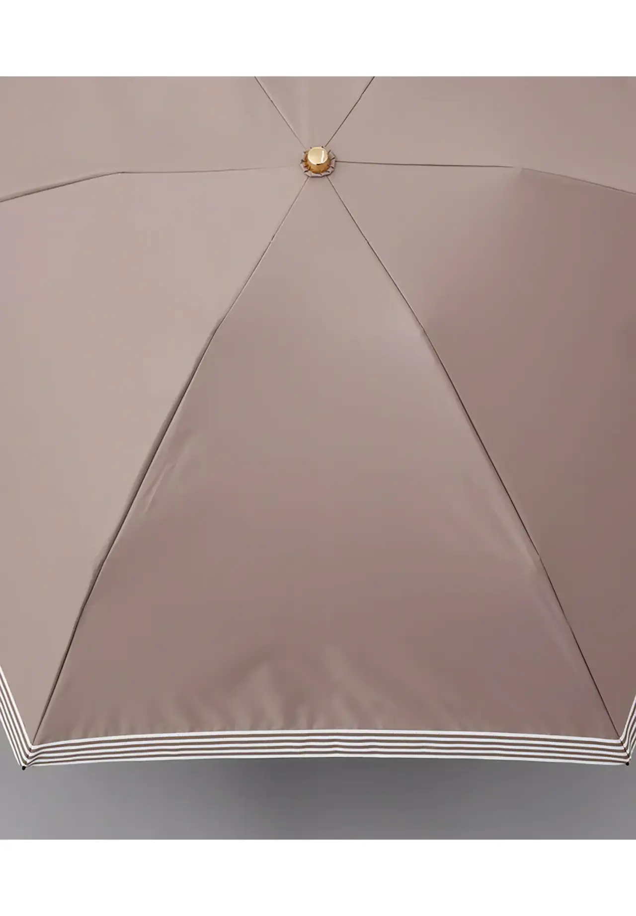 Beaurance （ビューランス）】グログランリボン晴雨兼用傘（折りたたみ