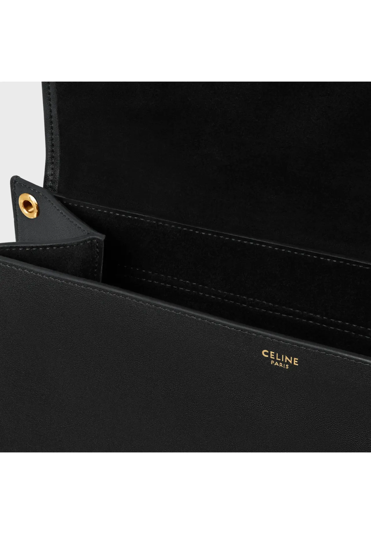 Besace Soft Triomphe / Supple Shiny Lambskin