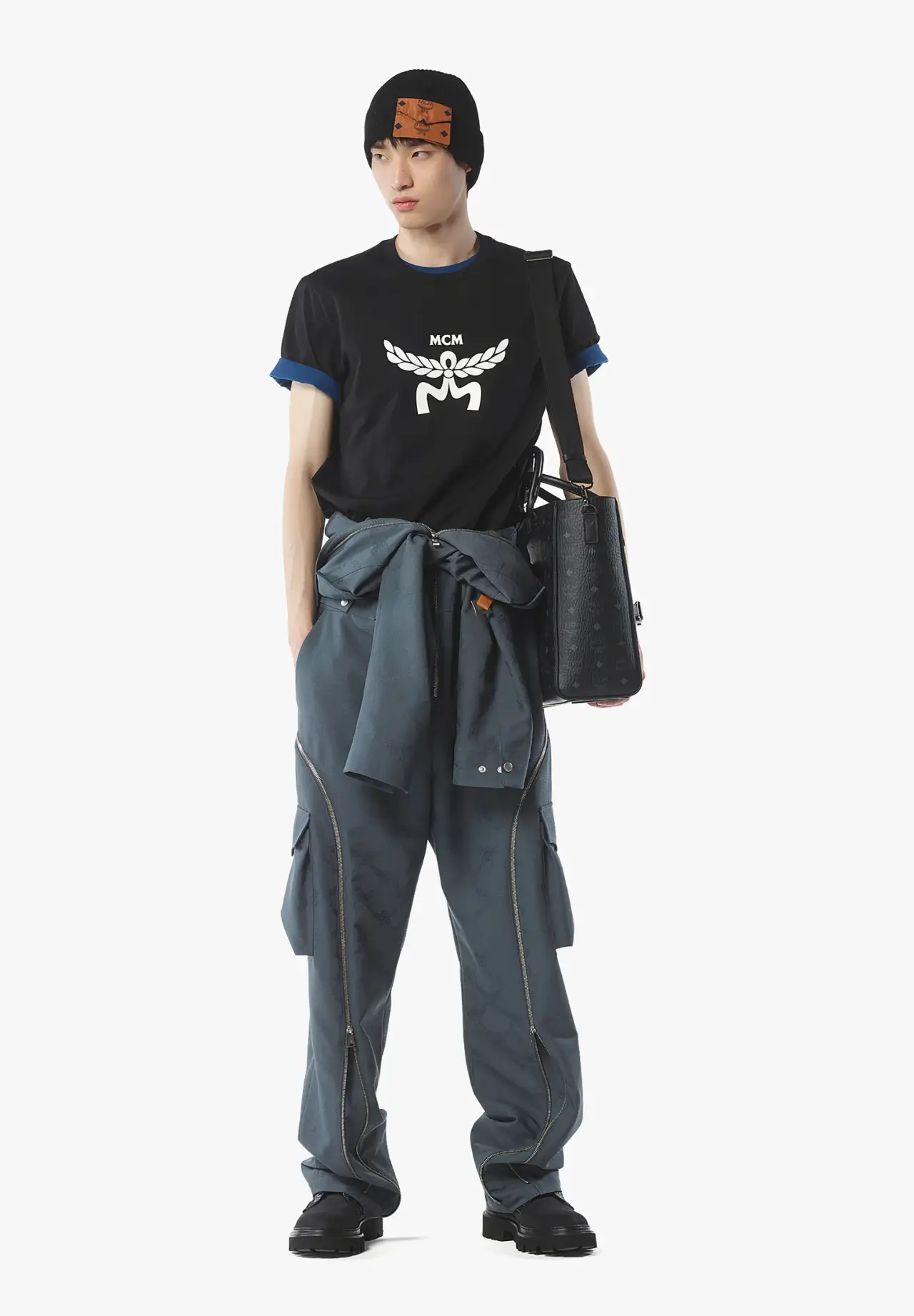 Diamond Tote Bag in Visetos