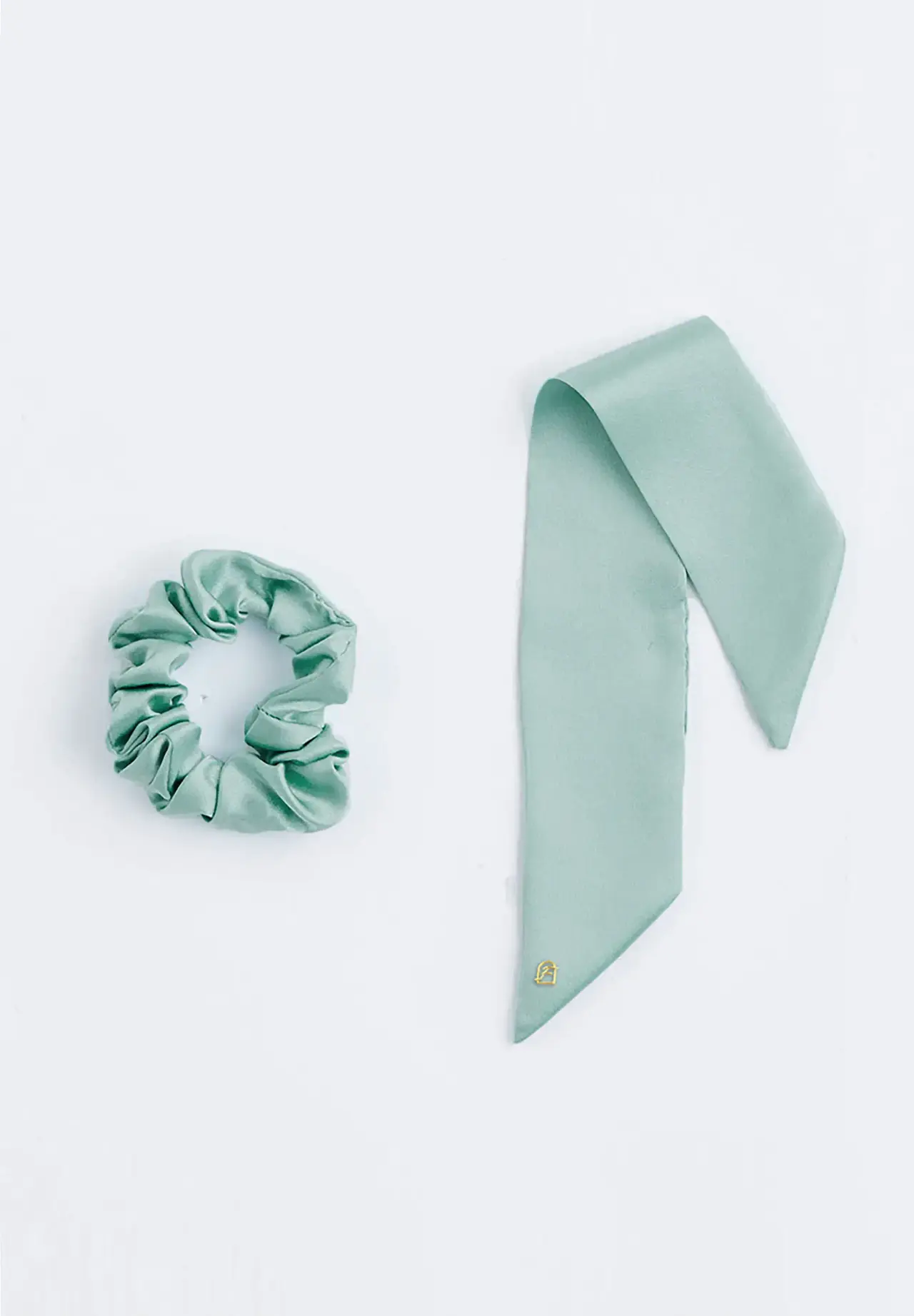 Silk Ribbon Scrunchie 2-Way Type | Matsuya Ginza