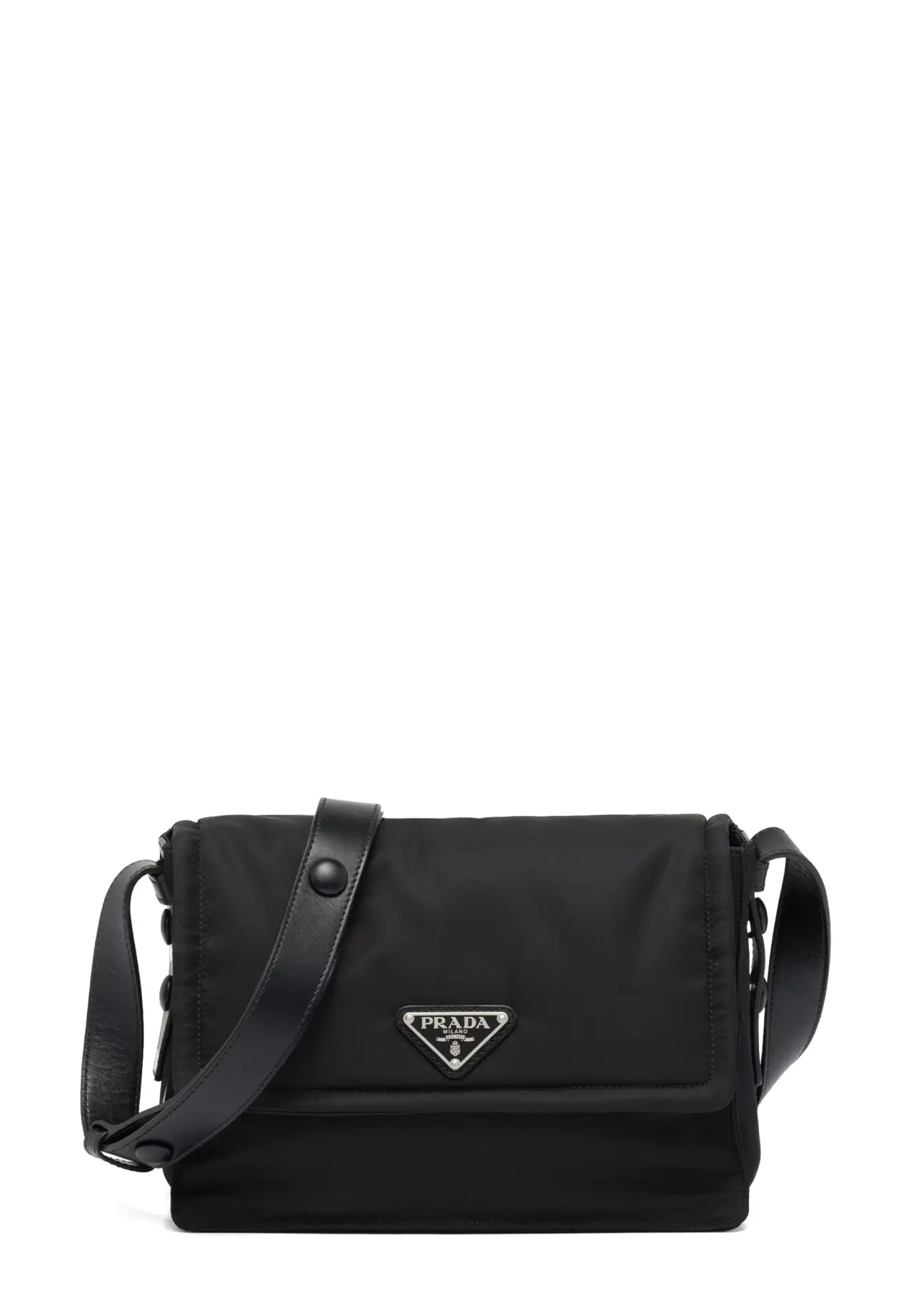 Small Padded Re-Nylon Shoulder Bag