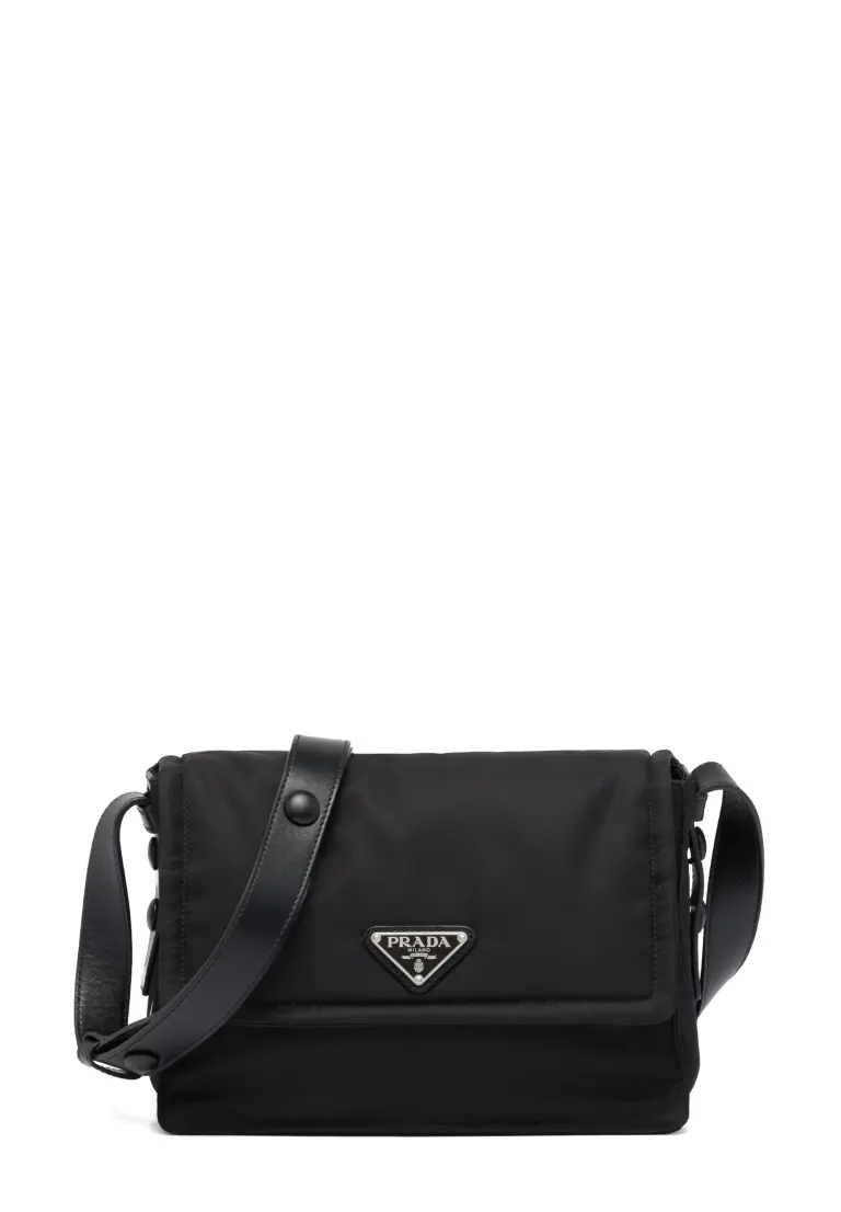 Small Padded Re-Nylon Shoulder Bag