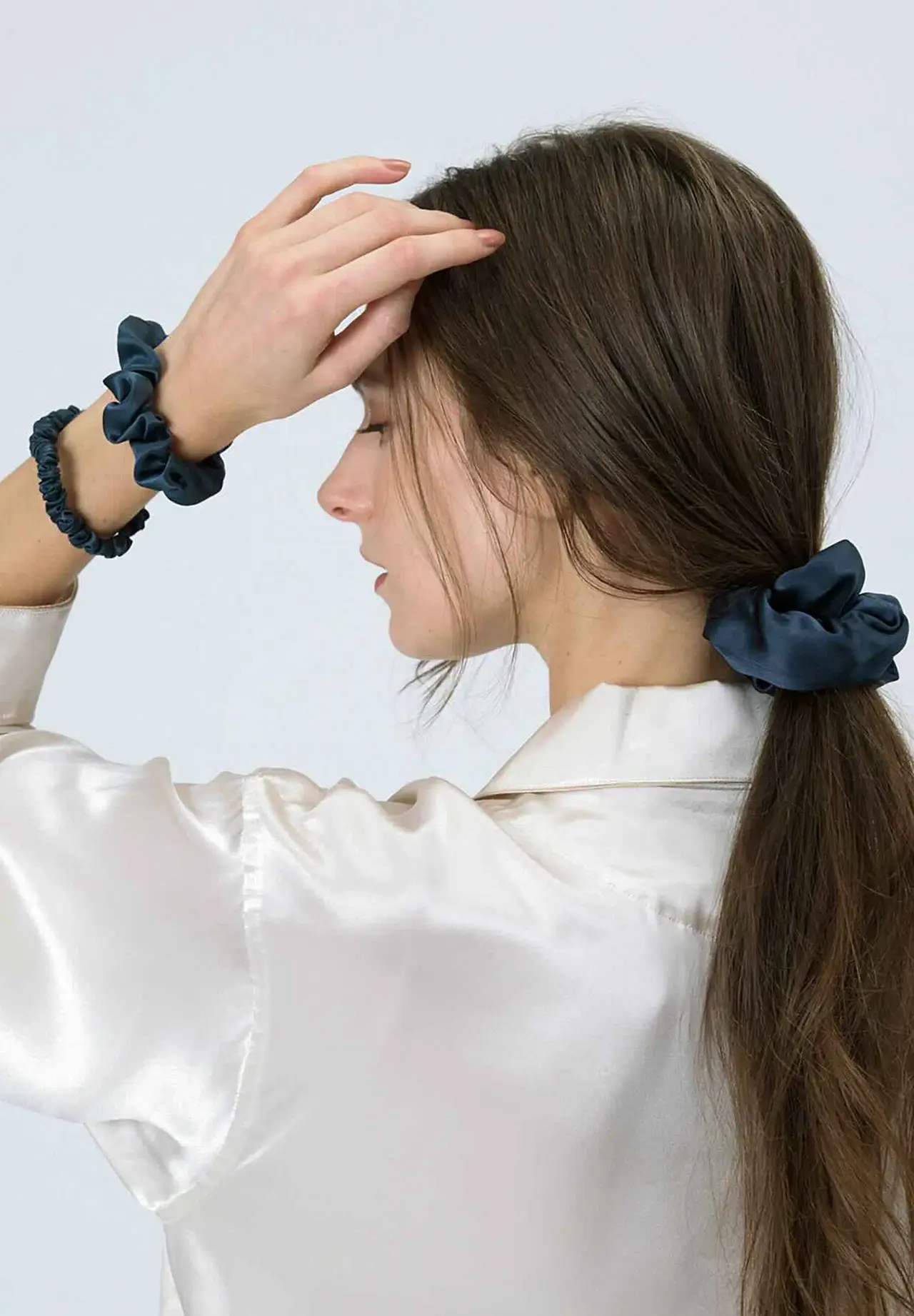 Silk Scrunchie Set | Matsuya Ginza
