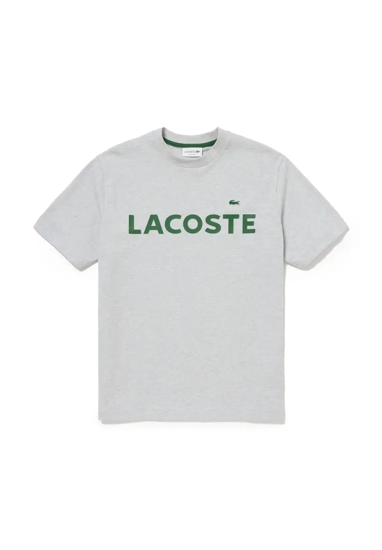 メンズ ヘビーウェイトブランドネーム ラバープリント ロゴ半袖Tシャツ