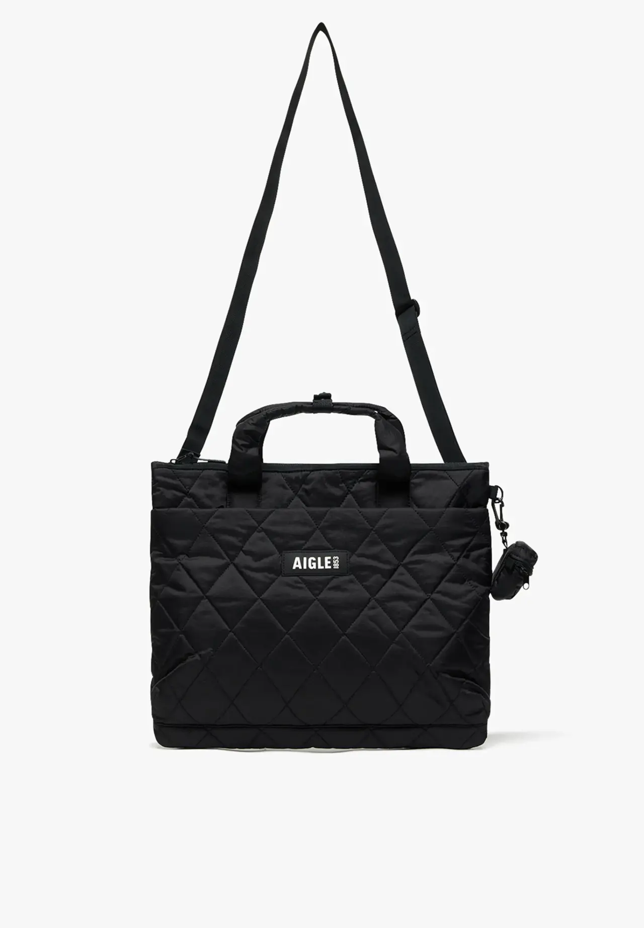 キルティング 2wayショルダーバッグ ミニポーチ付き | Matsuya Ginza