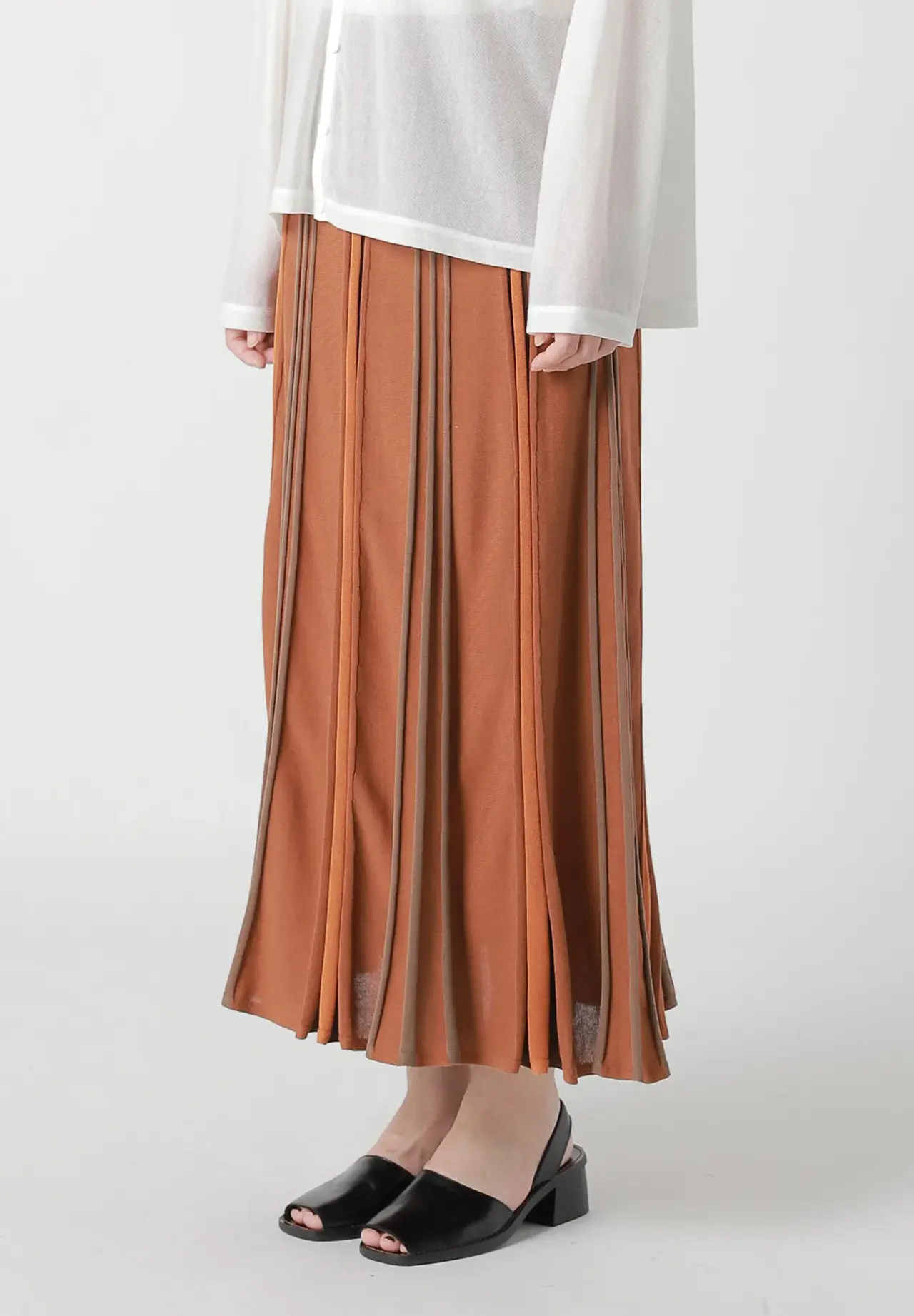 PLEATED KNIT