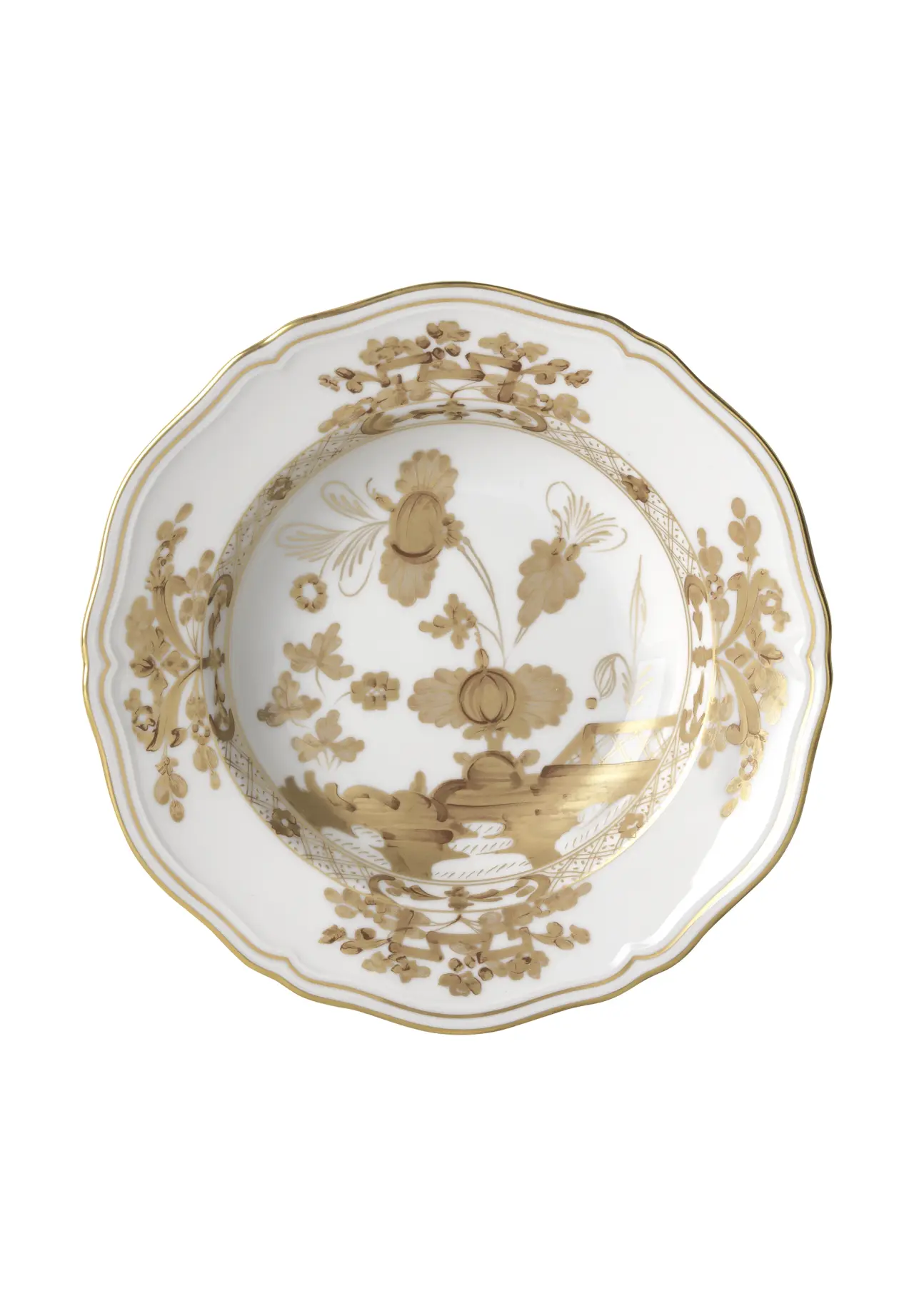 Soup Plate 24cm Oriente Italiano Aurum