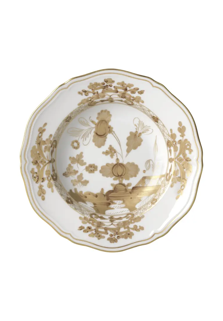 Soup Plate 24cm Oriente Italiano Aurum