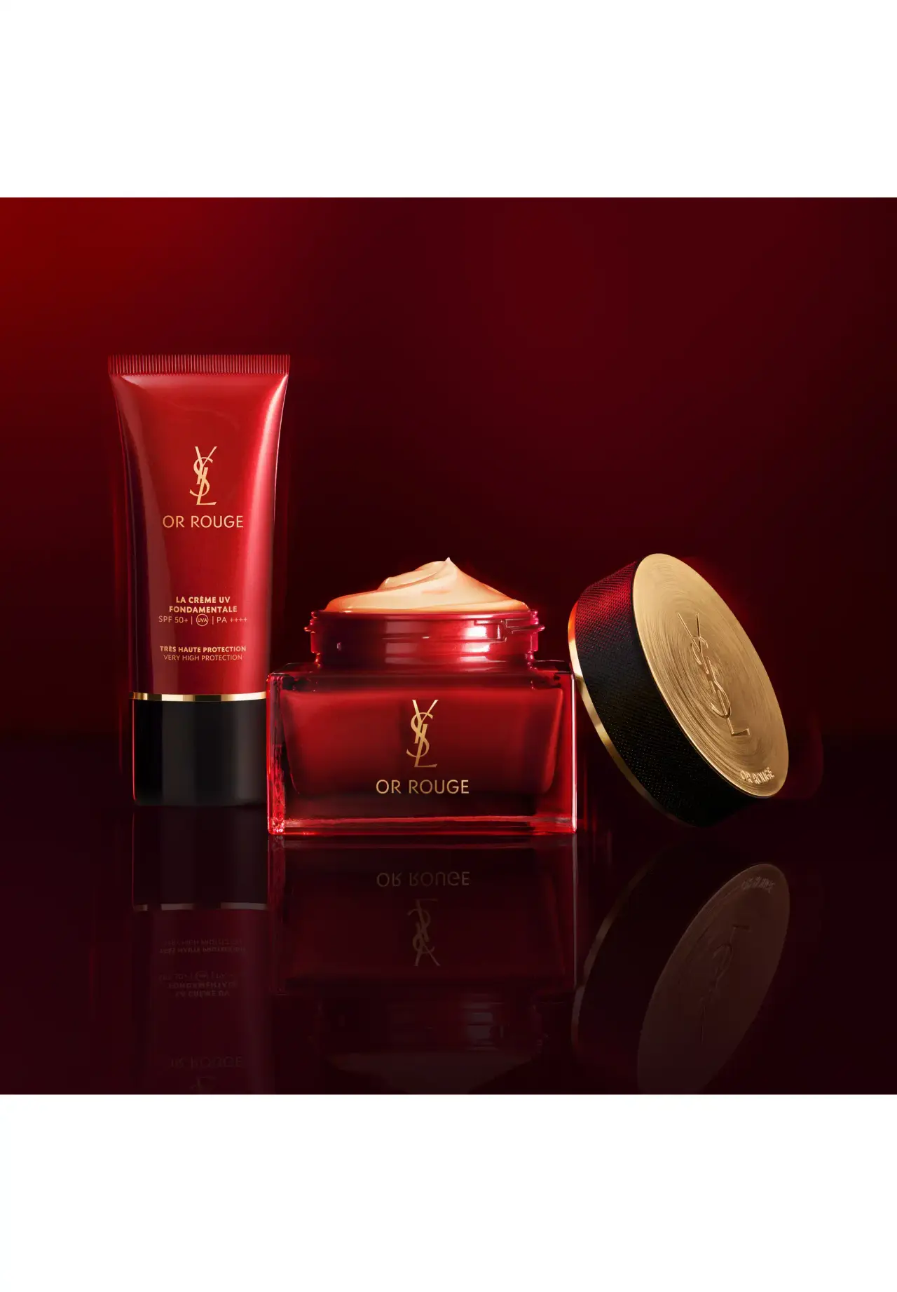 化粧下地 Yves Saint Laurent OR ROUGE UV 30ml Or Rouge La Crème UV SPF50+ 30ml | Matsuya Ginza