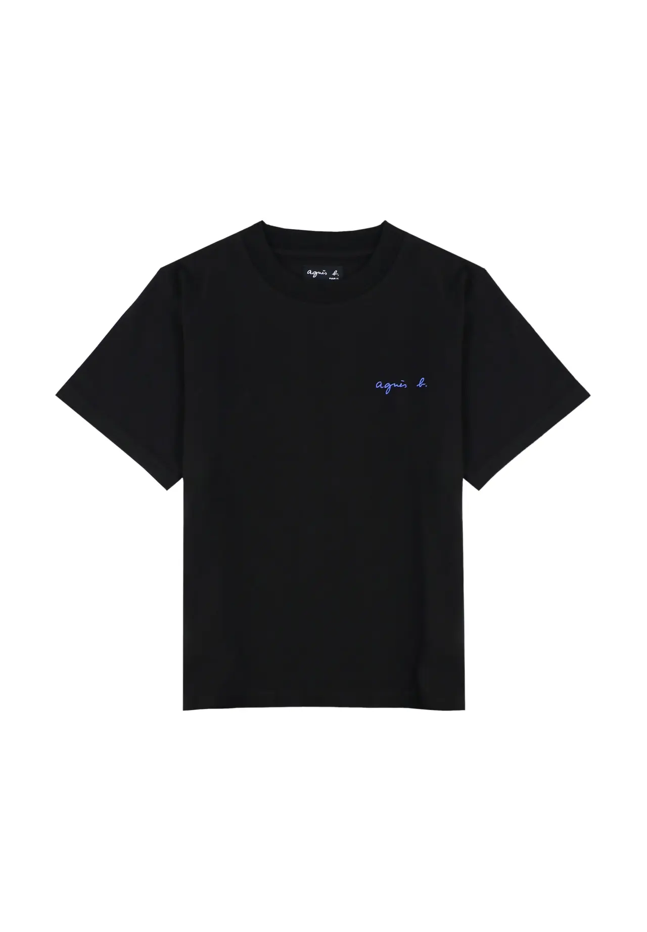 ”Christof” mini logo cotton short-sleeved T-shirt