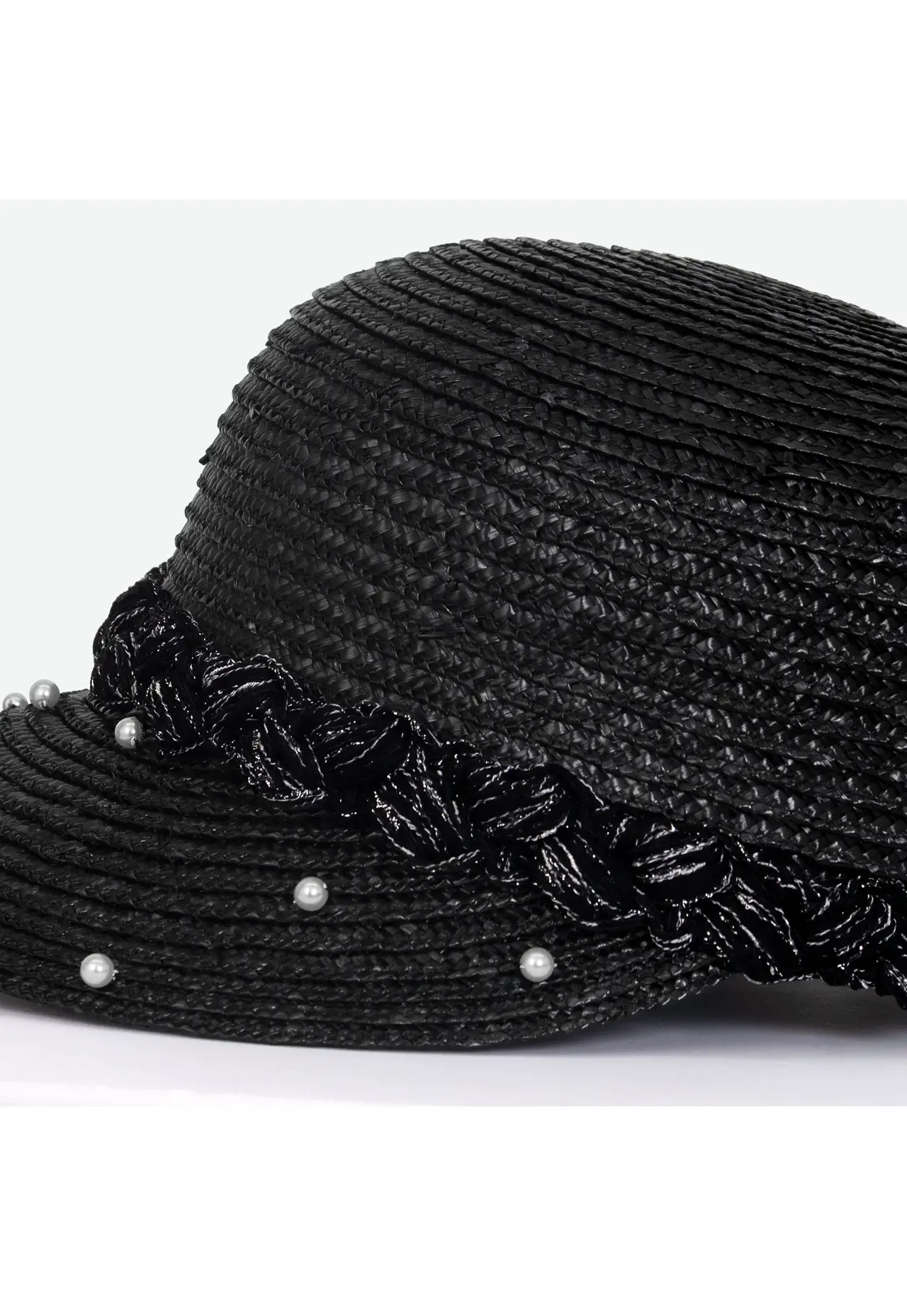 Straw Visor Cap