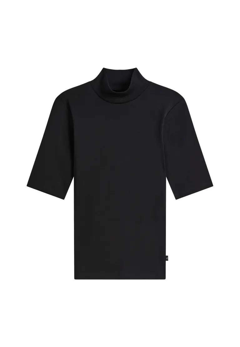 オーガニックコットン 半袖 ハイネックTシャツ ”Vian”