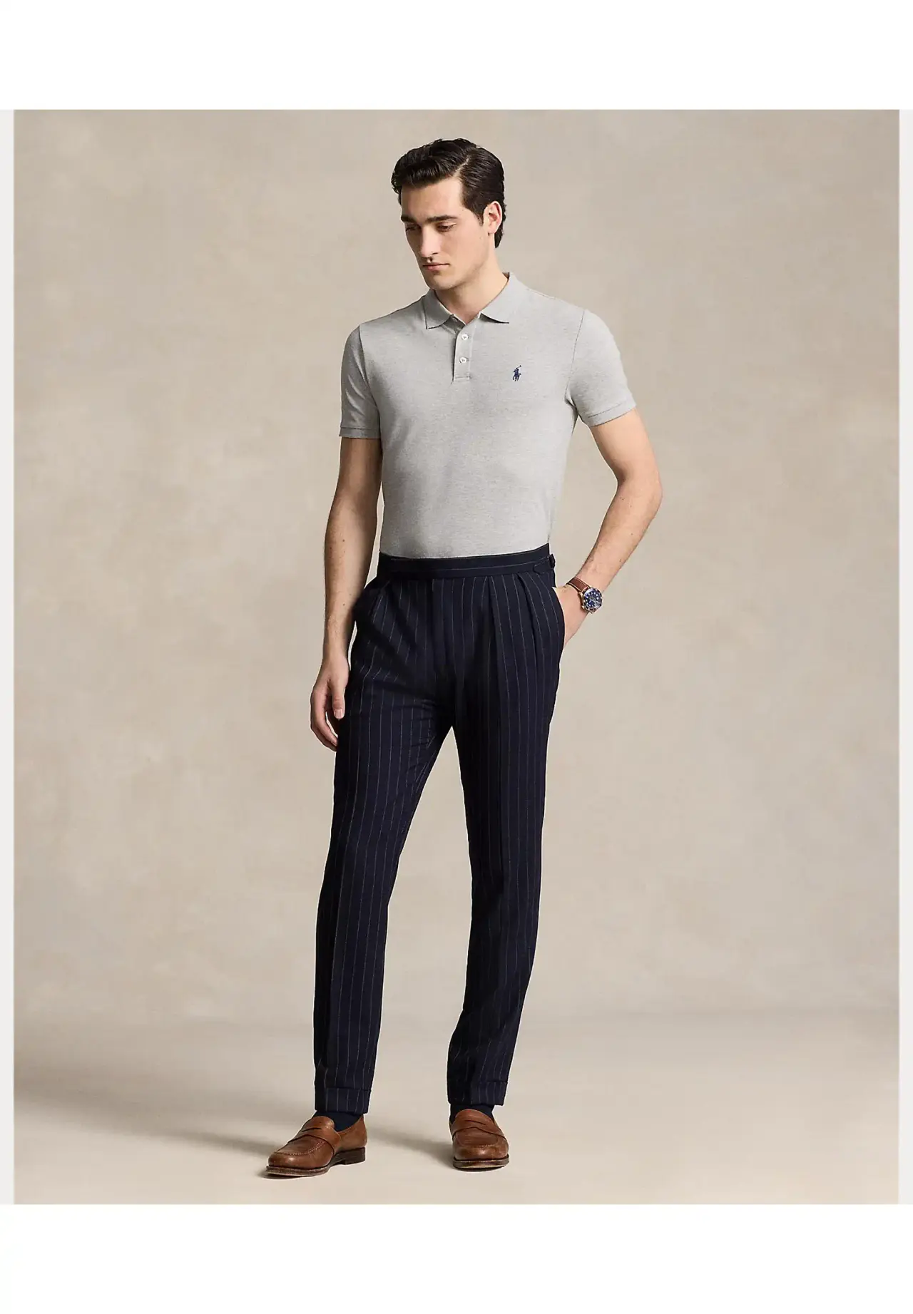 POLO RALPH LAUREN カスタム スリム フィット ストレッチ メッシュ